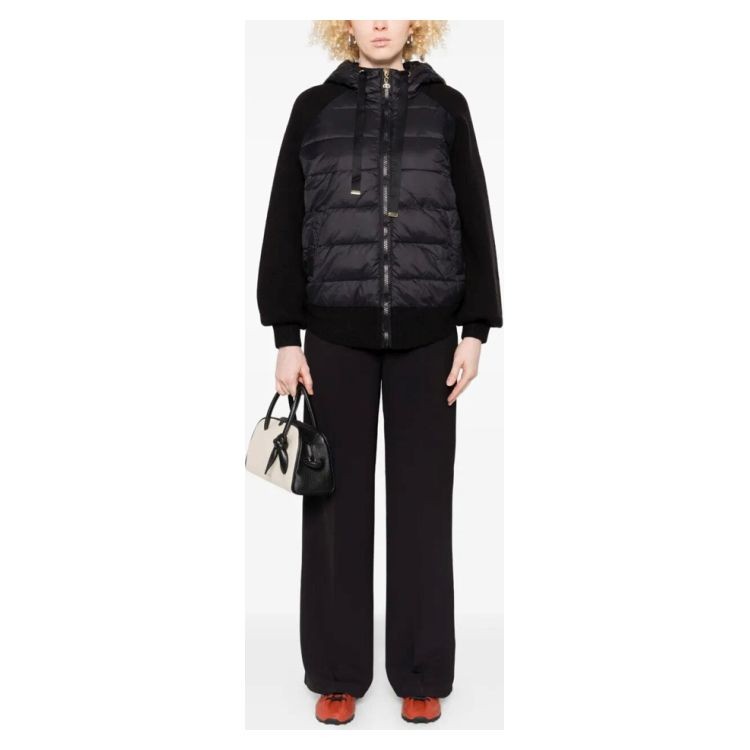 TWINSET Pūkinė striukė moterims, Juoda, Padded jacket 2