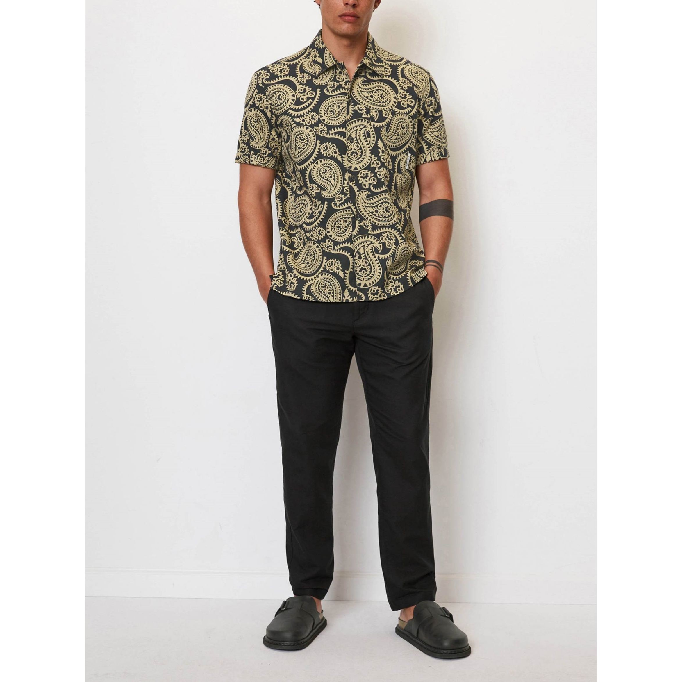 MARC O'POLO Kelnės vyrams, Juoda 2