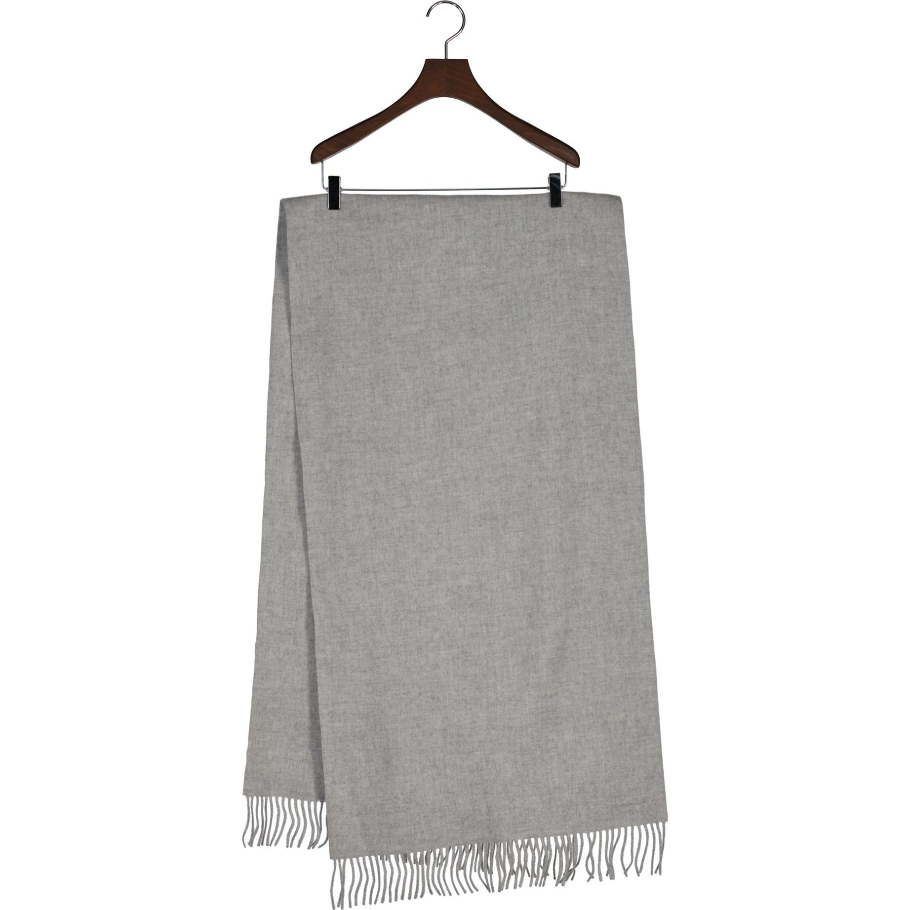 GANT Šalikas moterims, Pilka, Wool woven scarf