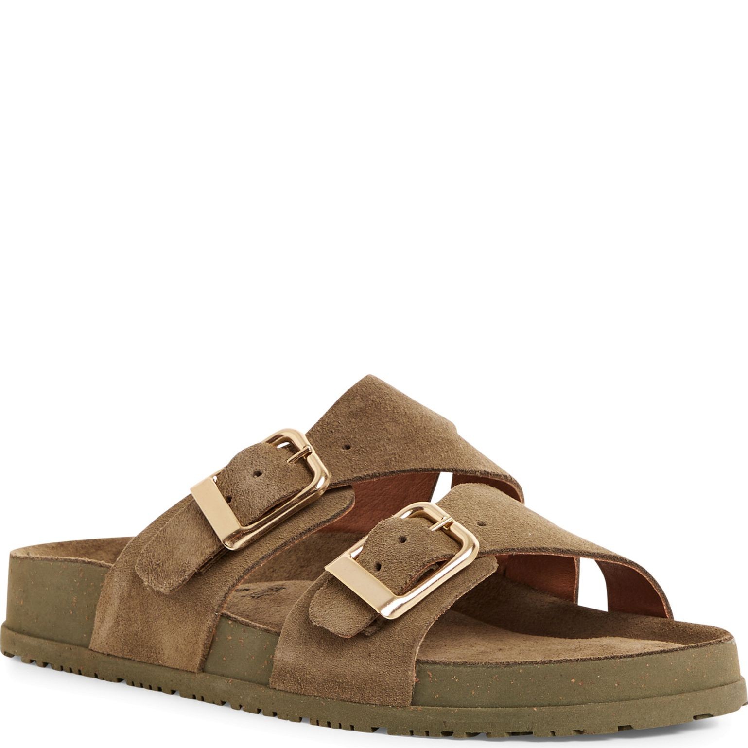 TAMARIS Šlepetės moterims, Žalia, Footbed styles sandals 1