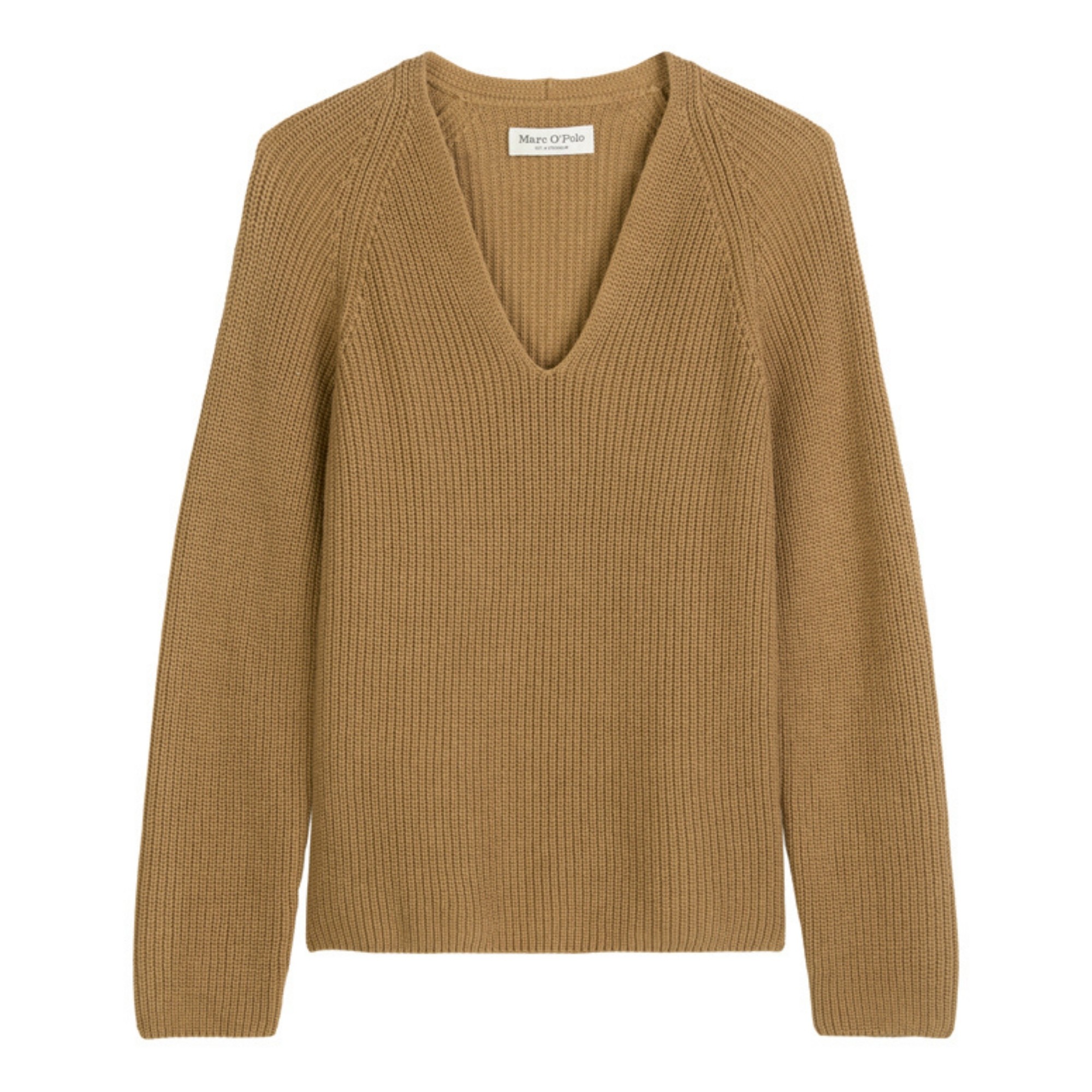 MARC O'POLO Megztinis moterims, Ruda, 508605960097 Sweater