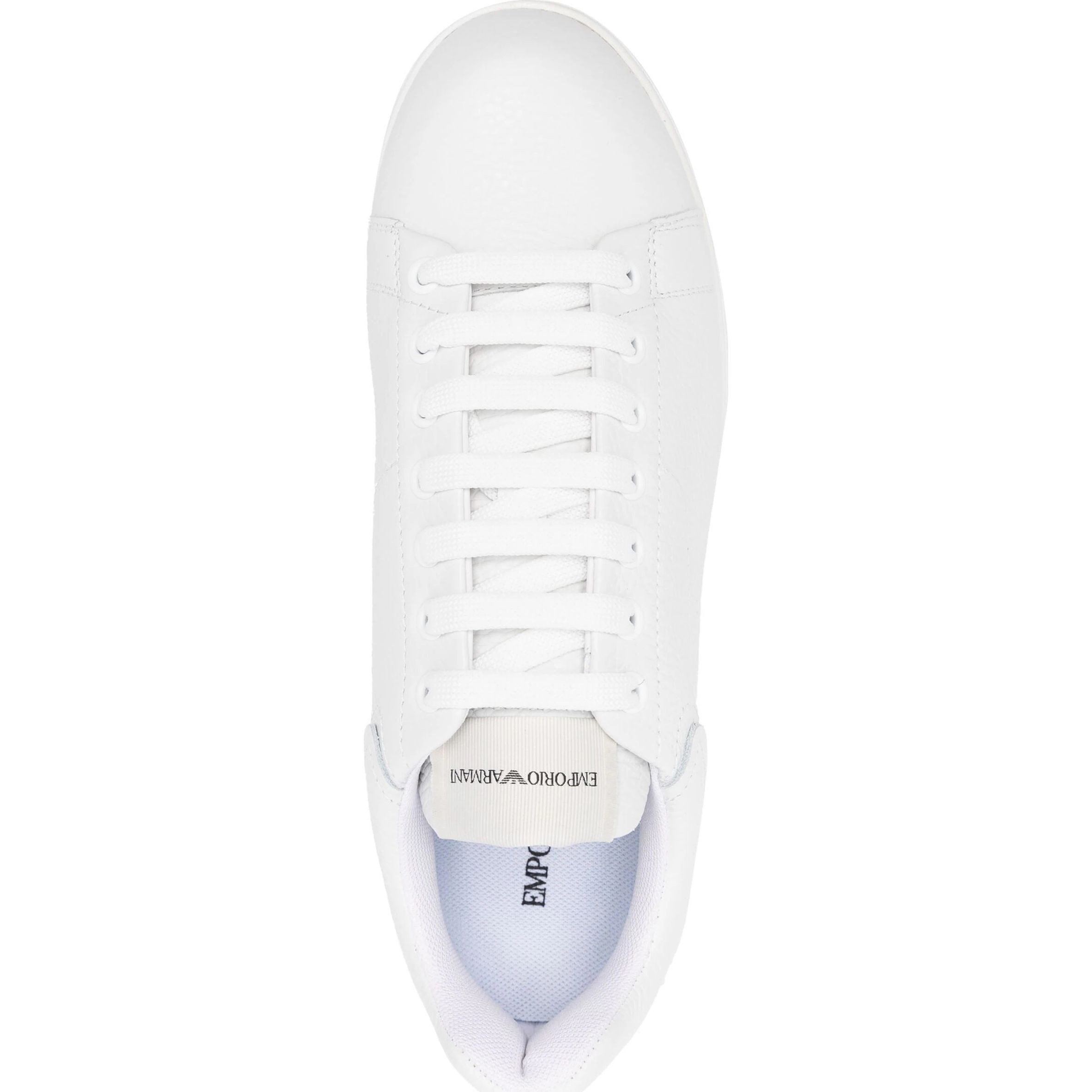 EMPORIO ARMANI Laisvalaikio bateliai vyrams, Balta, Sneaker 4