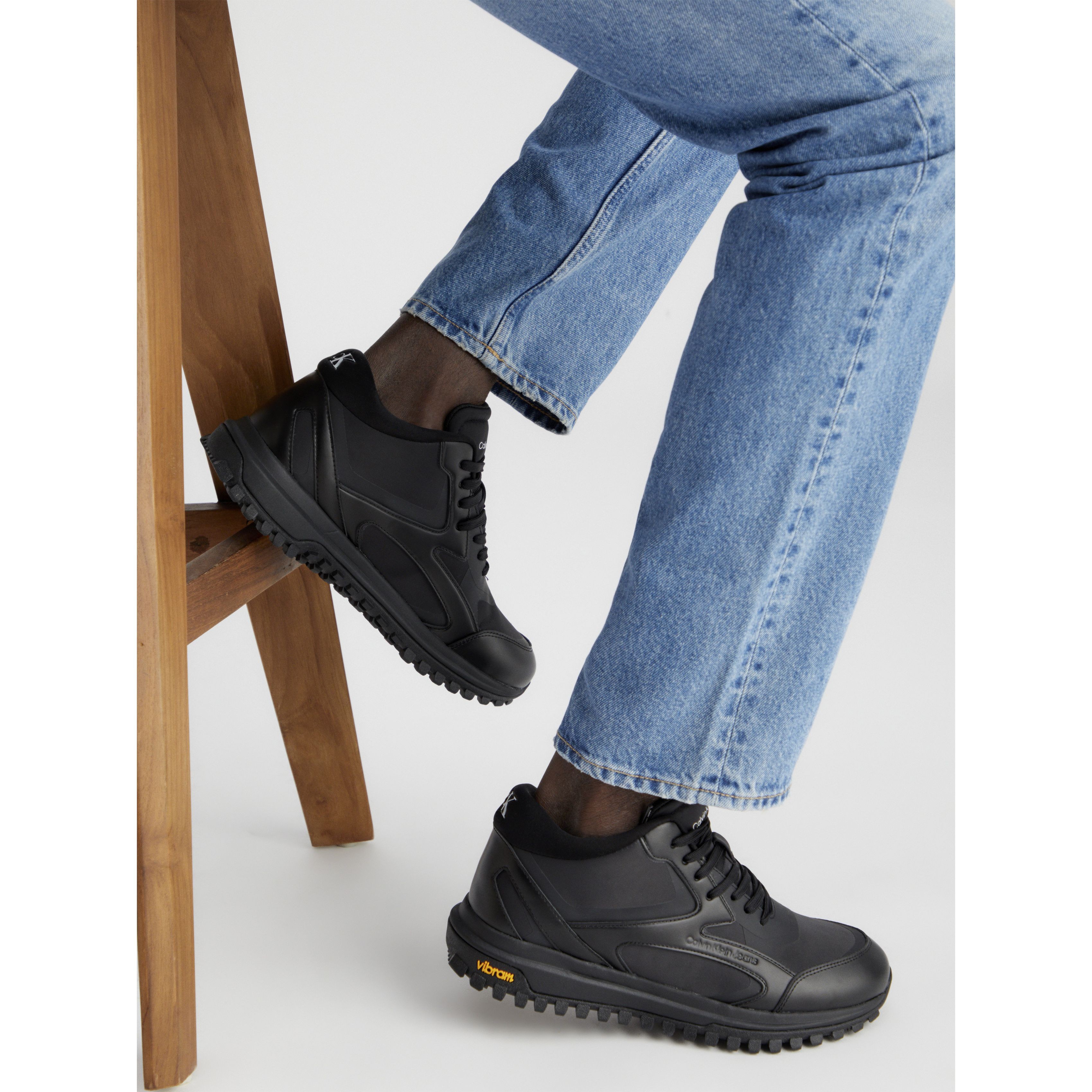 CALVIN KLEIN JEANS Aulinukai vyrams, Juoda, Vibram tooth multilay booties 6