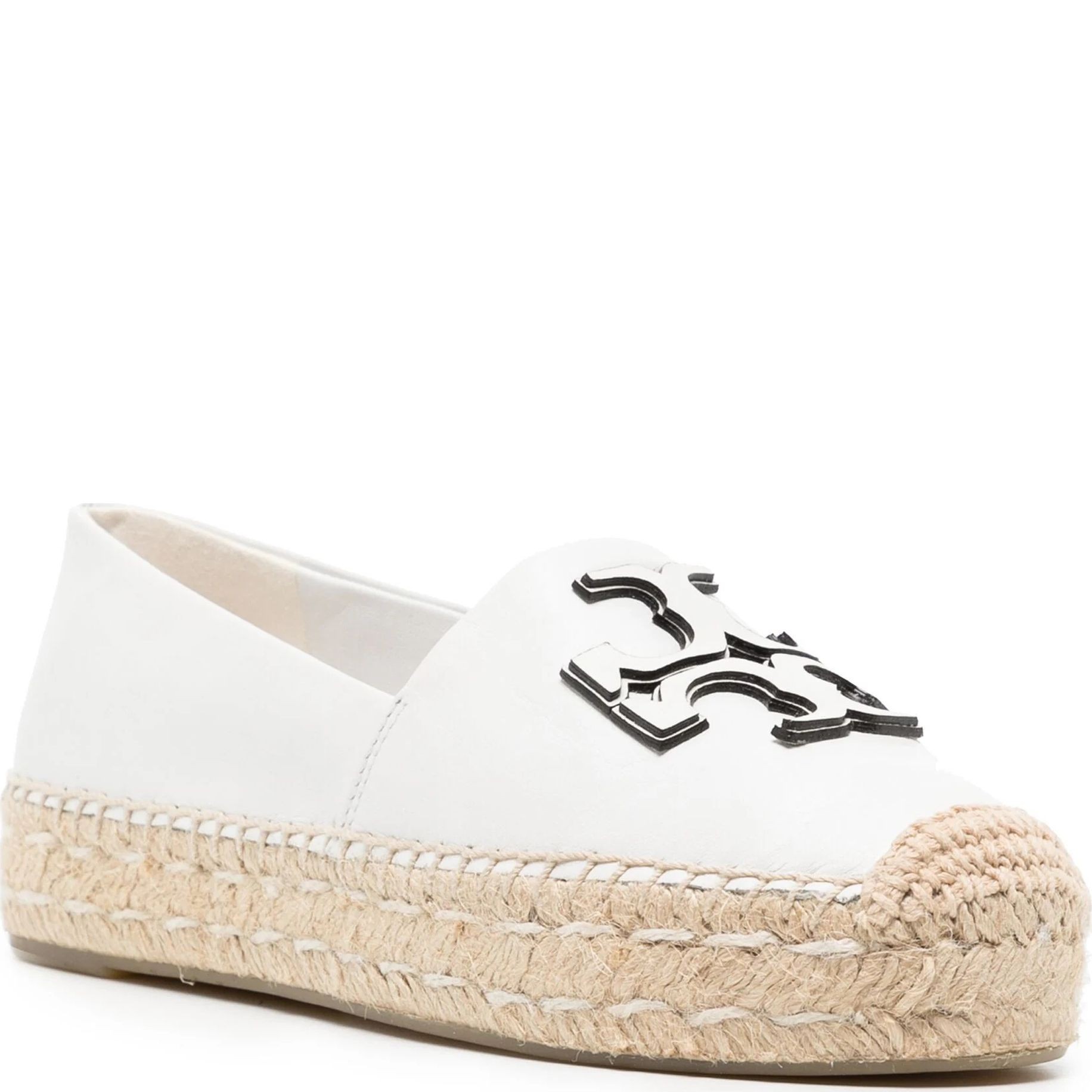 TORY BURCH Espadrilės moterims, Balta, Ines platform espadrille 1