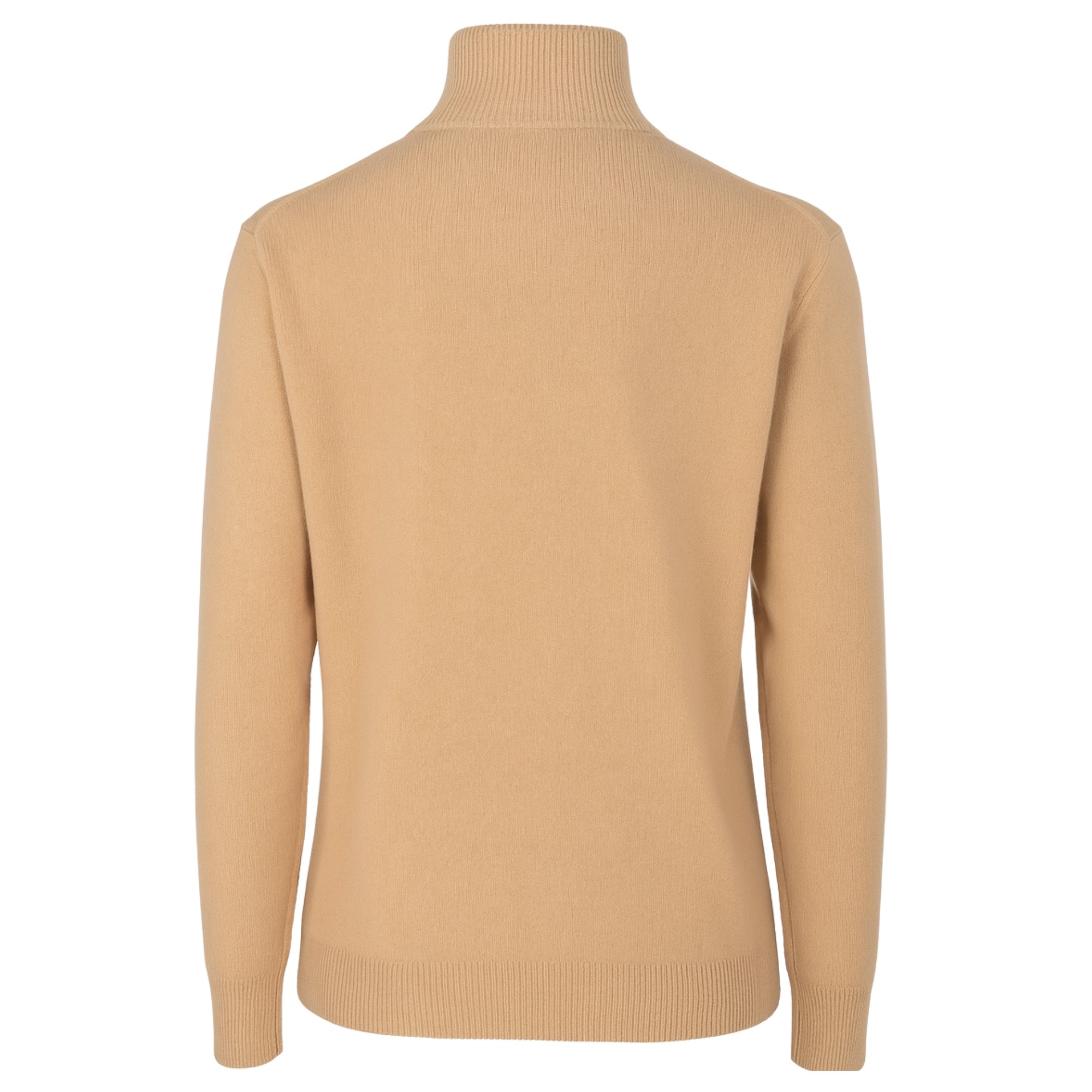 SERGIO MORETTI Megztinis su kaklu vyrams, Smėlio, Turtleneck 2