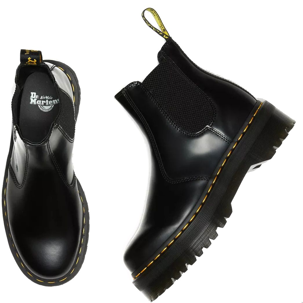 DR. MARTENS Aulinukai, Juoda, 2976 Quad Smooth Booties 5