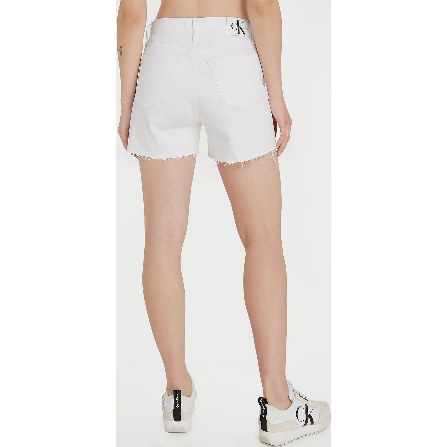 CALVIN KLEIN JEANS Šortai moterims, Mėlyna, 5 pocket shorts 3