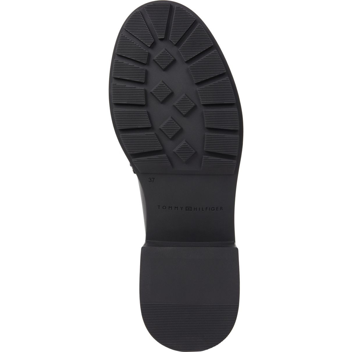 TOMMY HILFIGER Loaferiai moterims, Juoda, Hardware loafer 6