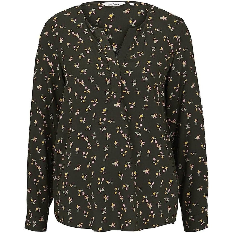 TOM TAILOR GROUP Marškinėliai moterims, Žalia, Marškinėliai 1