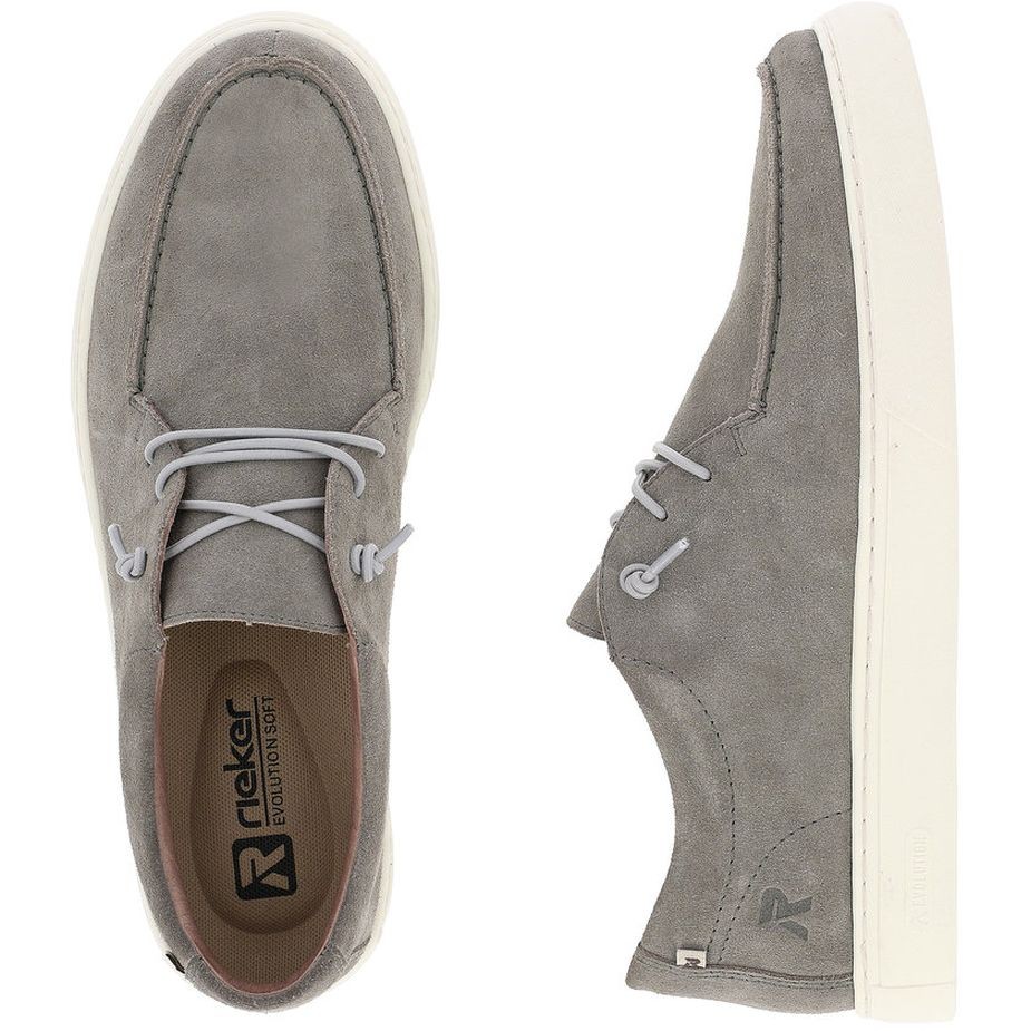 RIEKER Laisvalaikio bateliai vyrams, Pilka, LEISURE 11