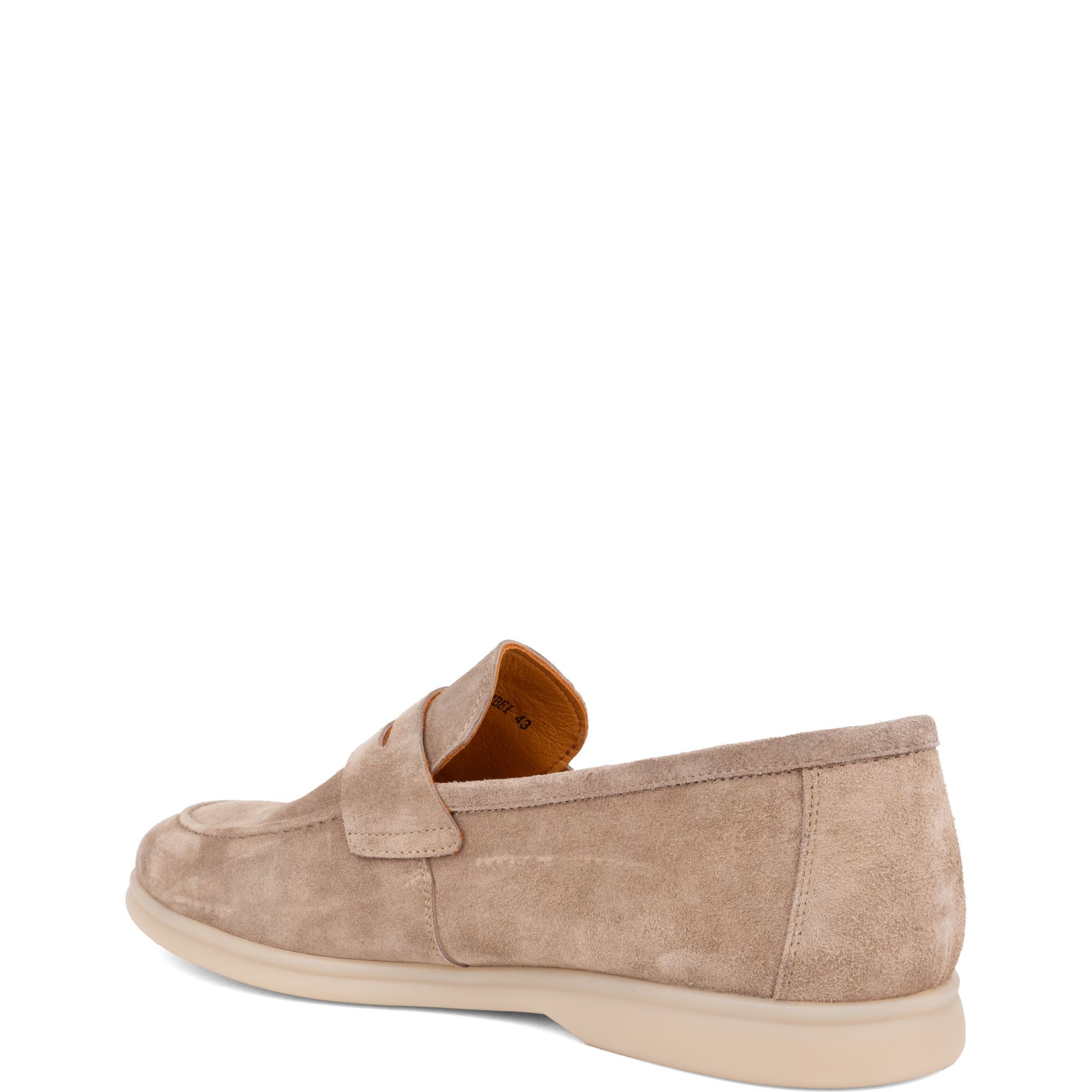 ALBERTO GOZZI Loaferiai vyrams, Smėlio, Loafers 3