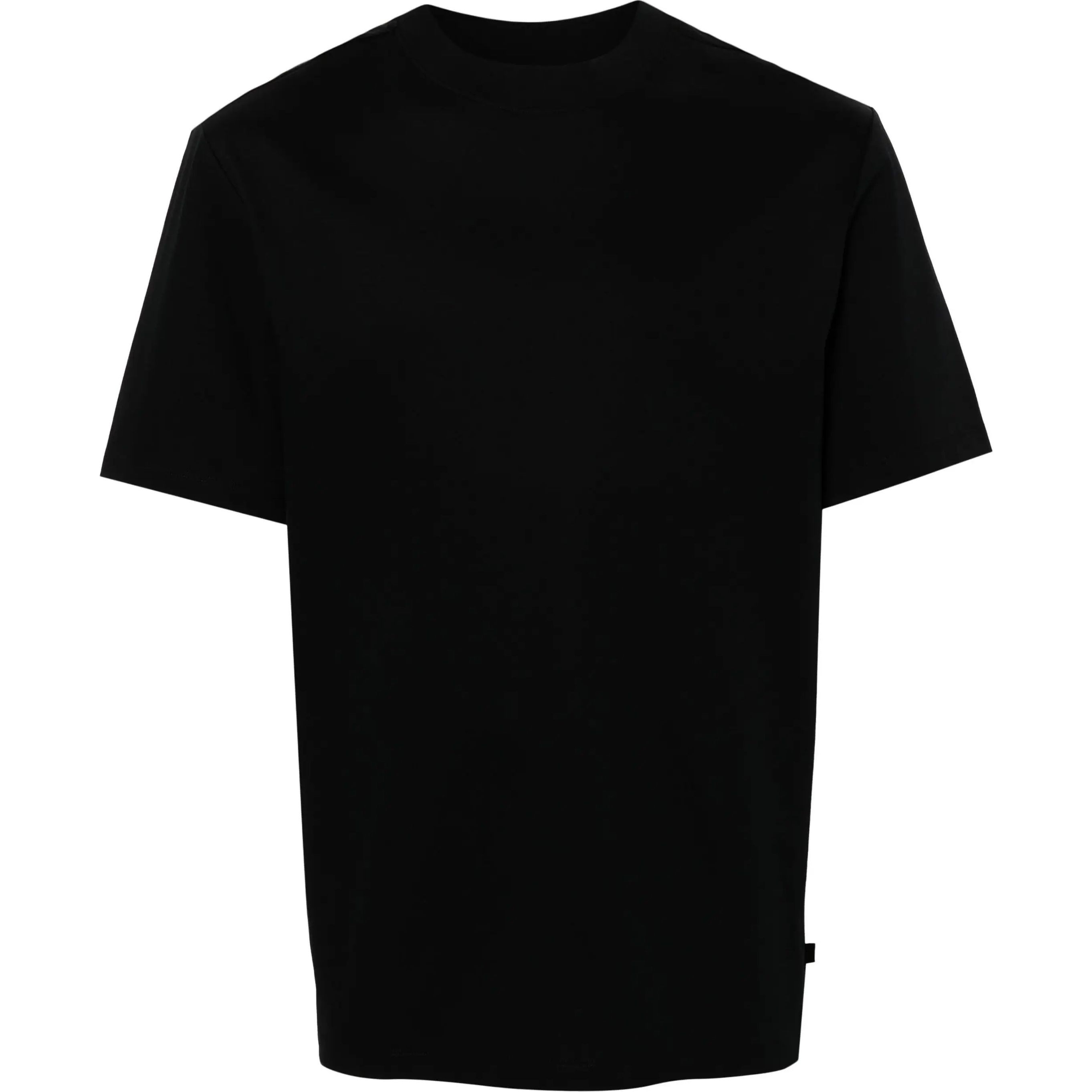 J.LINDEBERG Marškinėliai trump. rankovėmis vyrams, Juoda, Ace mock neck t-shirt