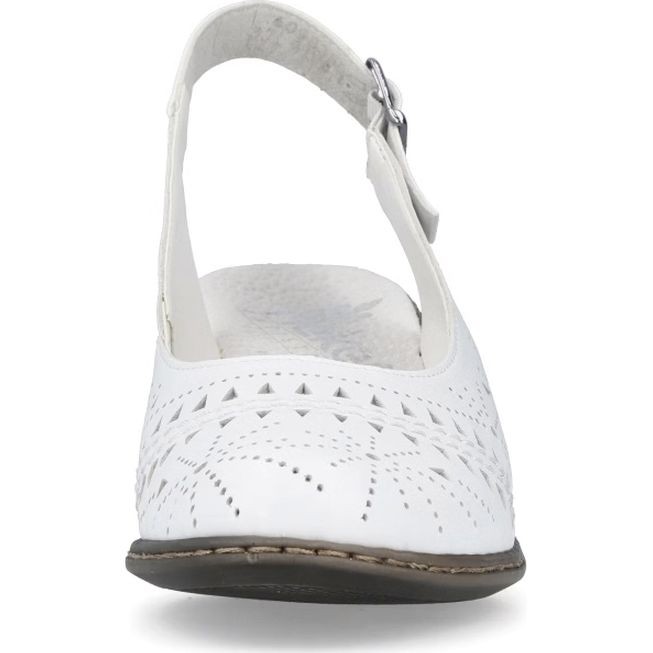 RIEKER Basutės moterims, Balta, Basutės 5