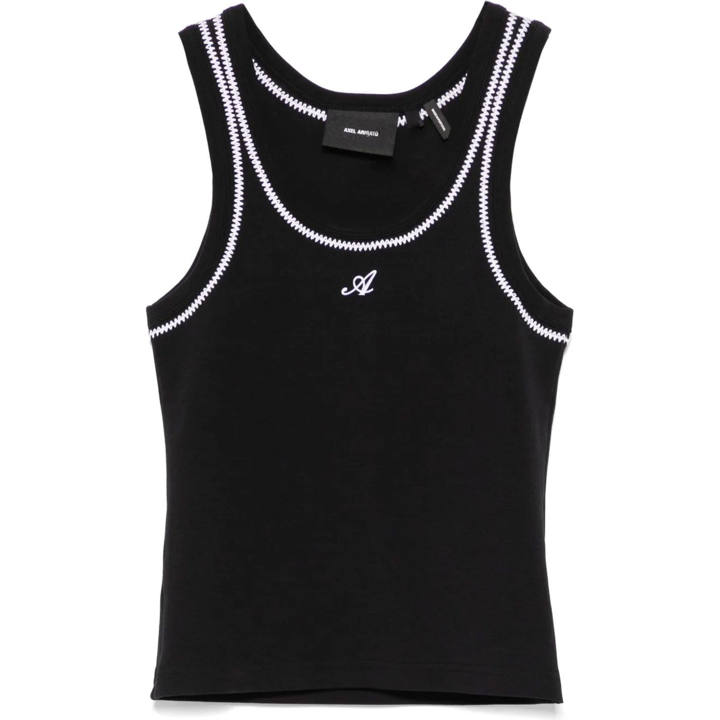 AXEL ARIGATO Marškiniai be rankovių moterims, Juoda, Haven signature tank