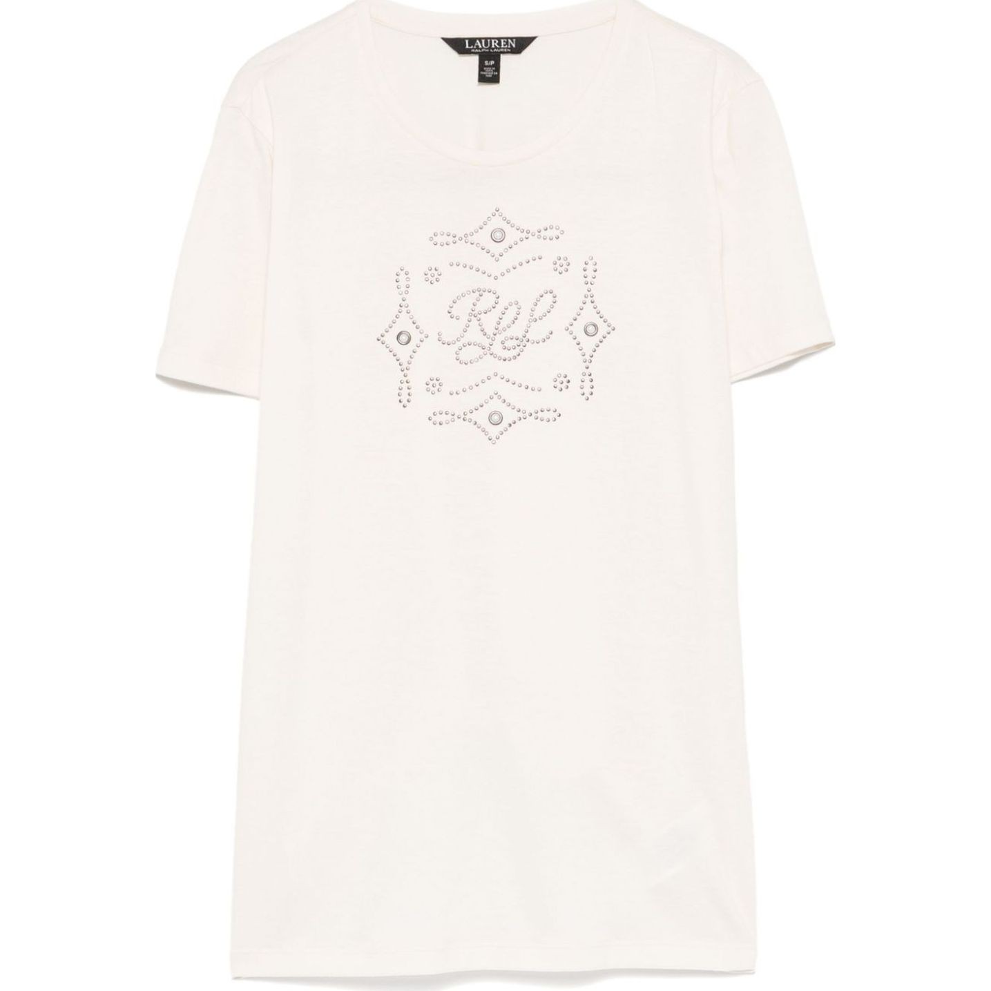 LAUREN RALPH LAUREN Marškinėliai trump. rankovėmis moterims, Smėlio, Katlin short sleeve t shirt 1
