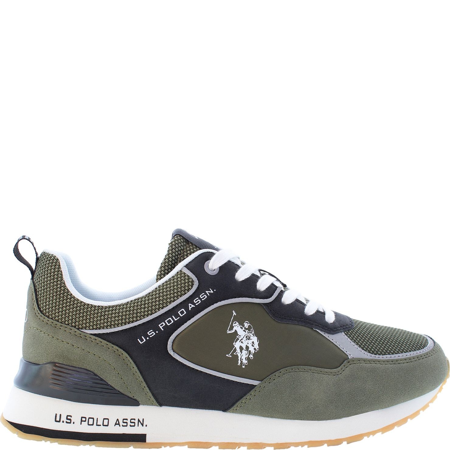 U.S.POLO Laisvalaikio bateliai vyrams, Žalia, TABRY 2