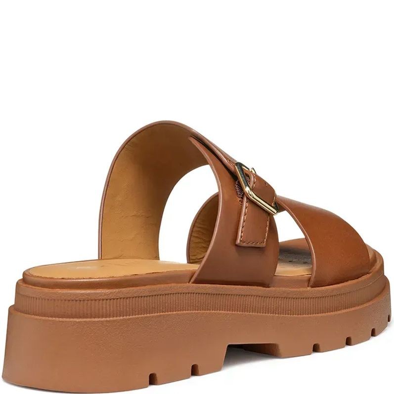 GEOX Šlepetės moterims, Ruda, Adacter slippers 3