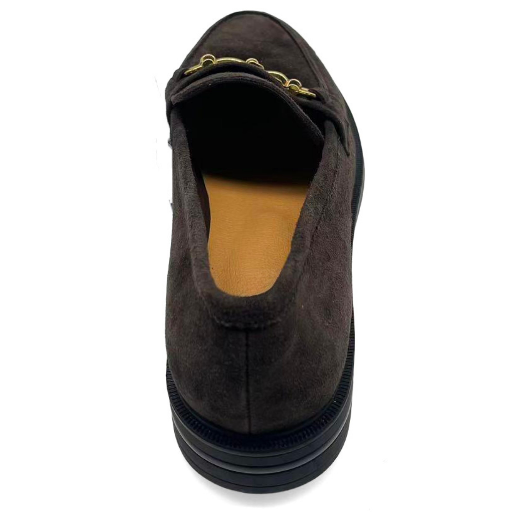 LA CONTE Loaferiai moterims, Ruda, Loafers 5