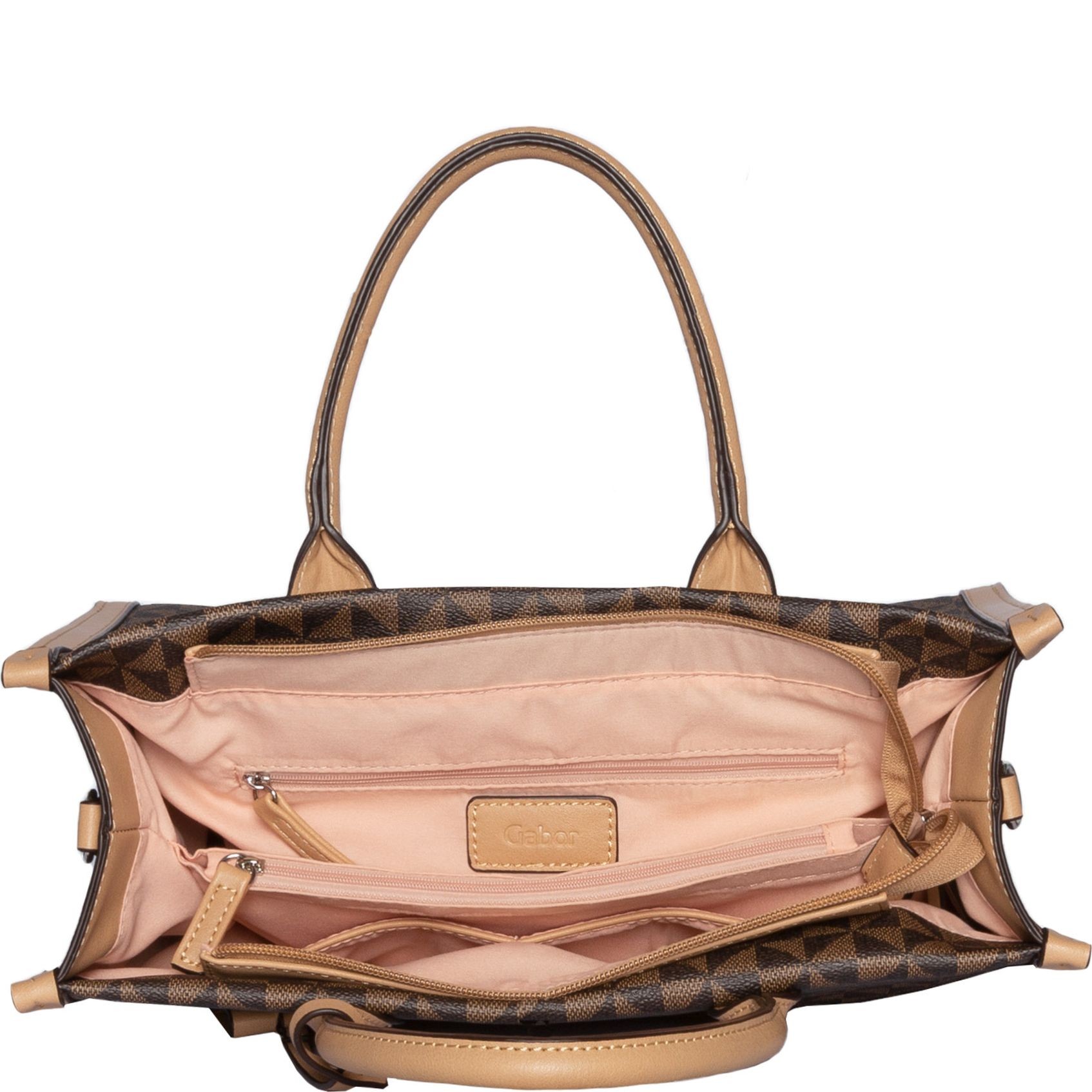 GABOR Pirkinių krepšys moterims, Ruda, Barina tote bag 3