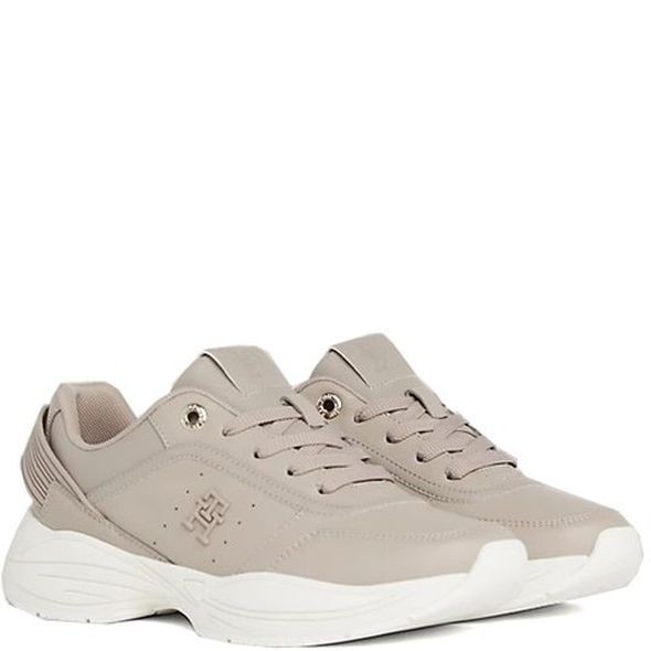 TOMMY HILFIGER Laisvalaikio bateliai moterims, Pilka, Tech heel leisure 1