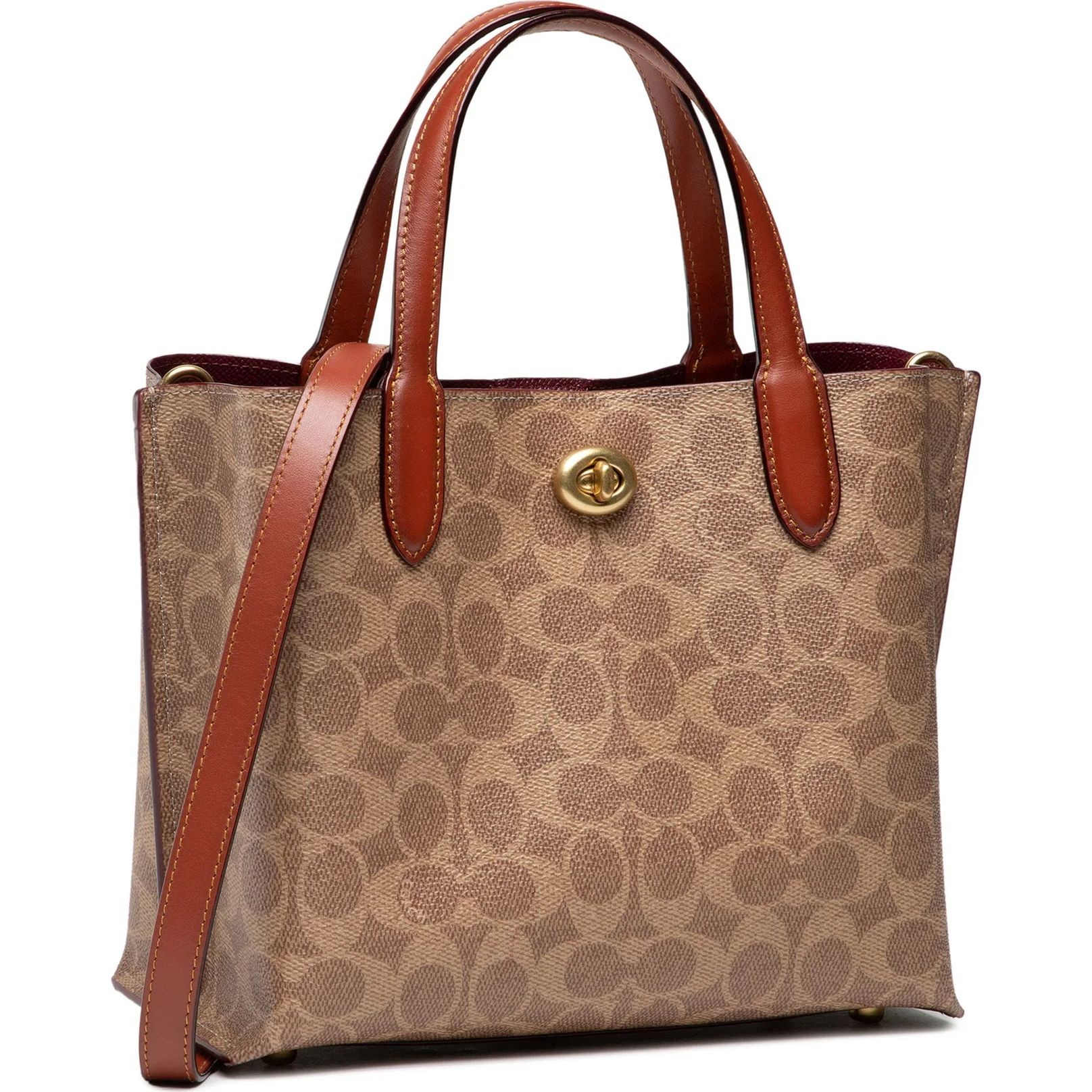 COACH Pirkinių krepšys moterims, Marga, Signature willow tote 24 2