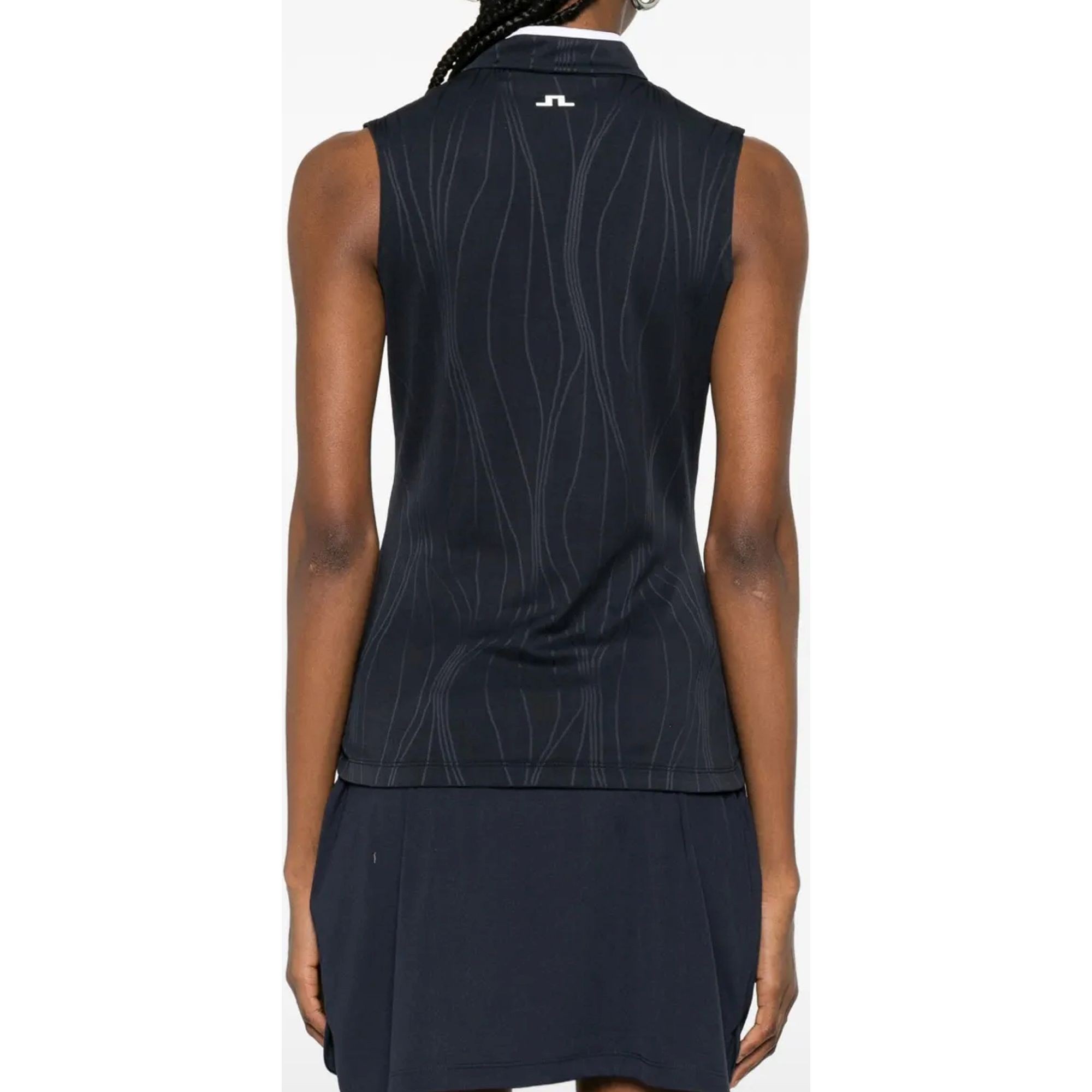 J.LINDEBERG Marškiniai be rankovių moterims, Mėlyna, Mila sleeveless top 3