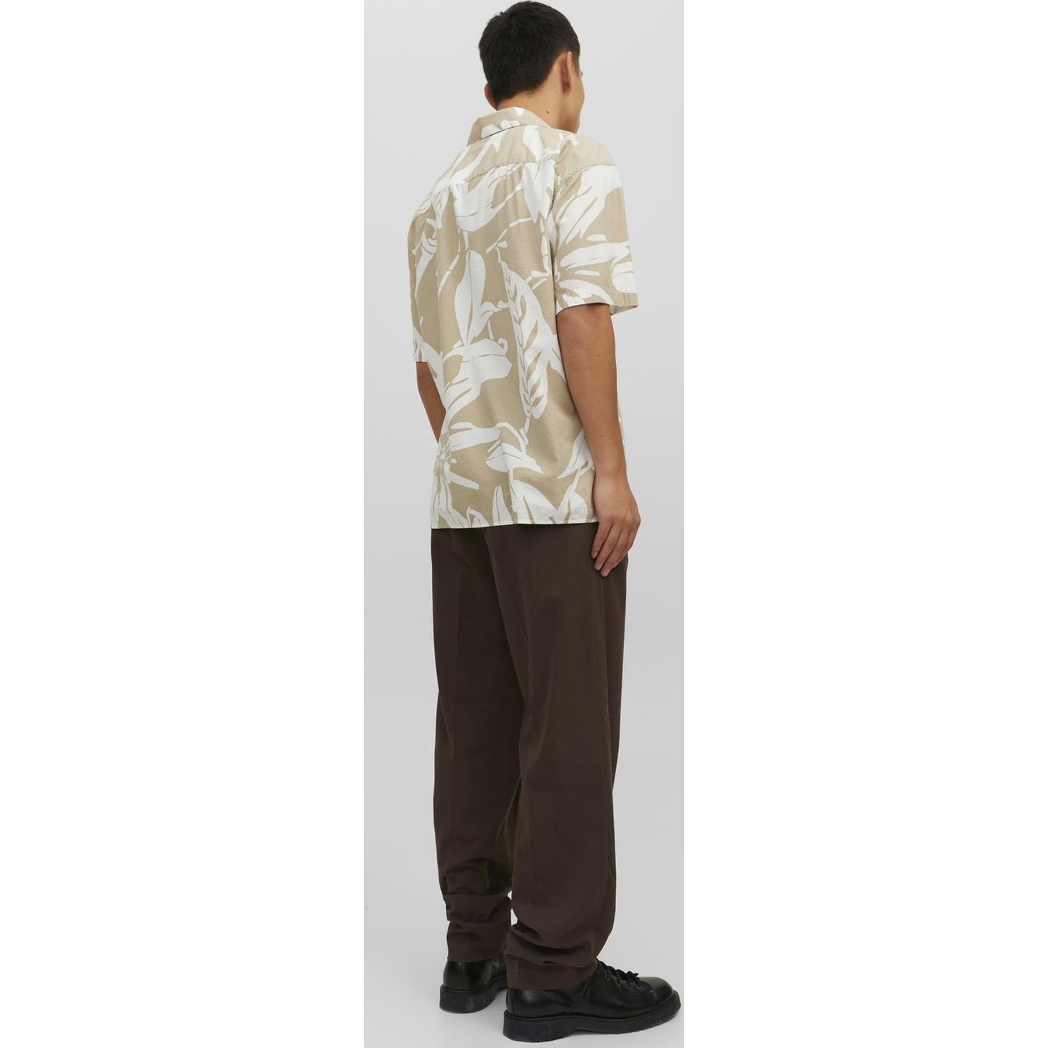 JACK & JONES Marškiniai vyrams, Balta, JPRBLATROPIC RESORT SH 3