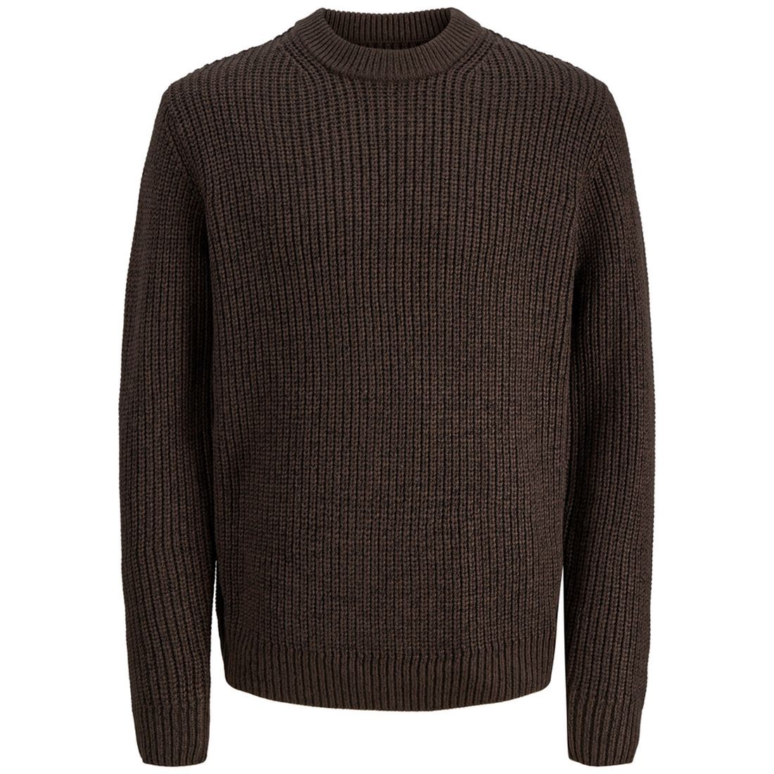 JACK & JONES Megztinis vyrams, Ruda, Bleecker knit crew neck