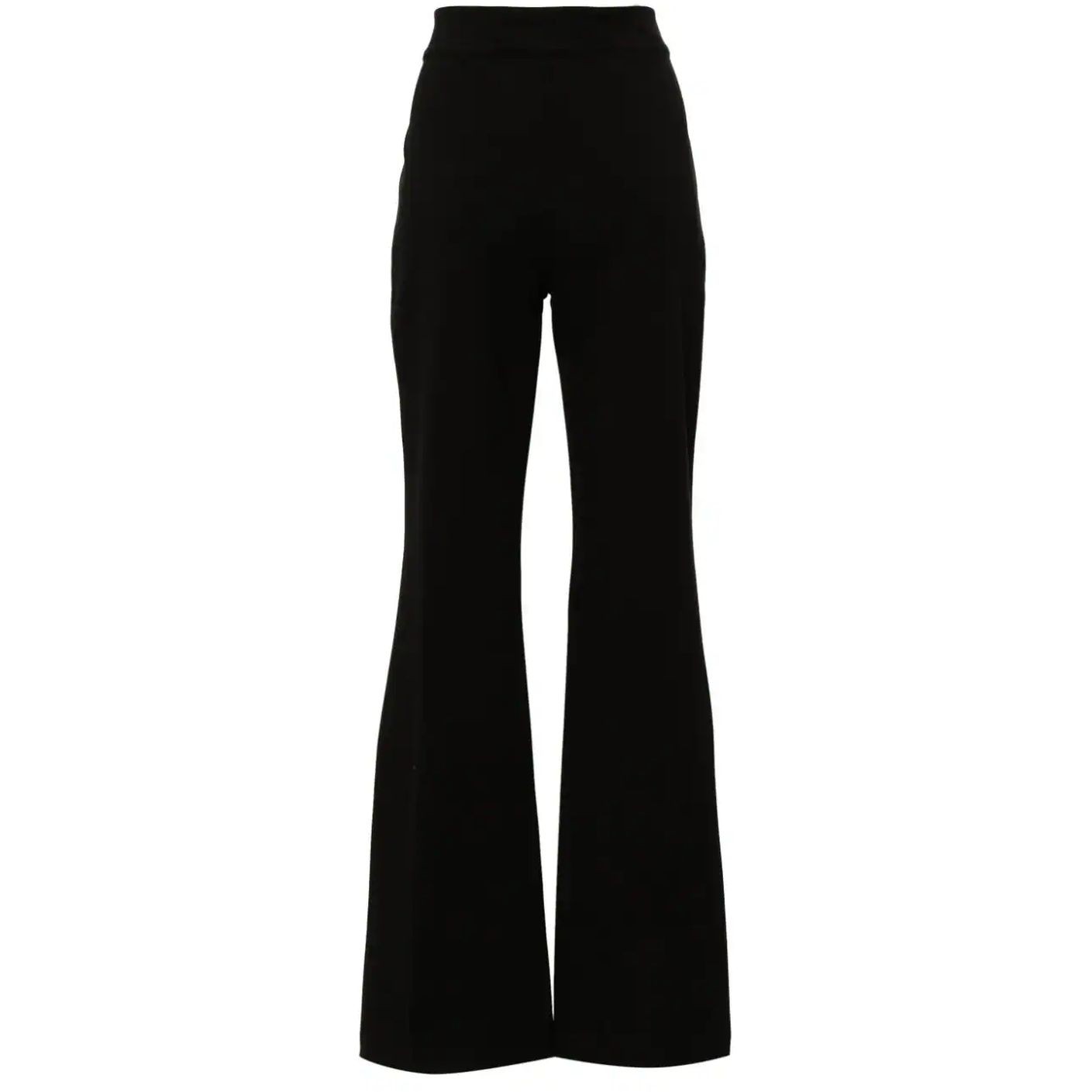DKNY Kelnės moterims, Juoda, Pull on silky ponte flare pant 2