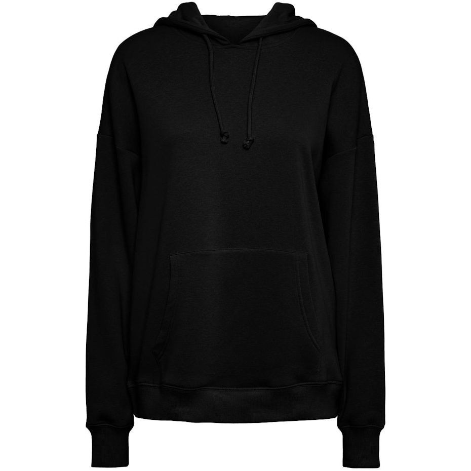 PIECES Sportinis nertinis moterims, Juoda, PCCHILLI LS OVERSIZE 1