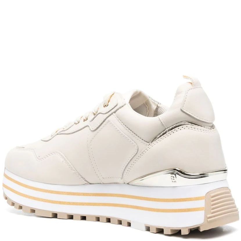 LIU JO Sportiniai bateliai moterims, Smėlio, LIU JO MAXI WONDER 01 2