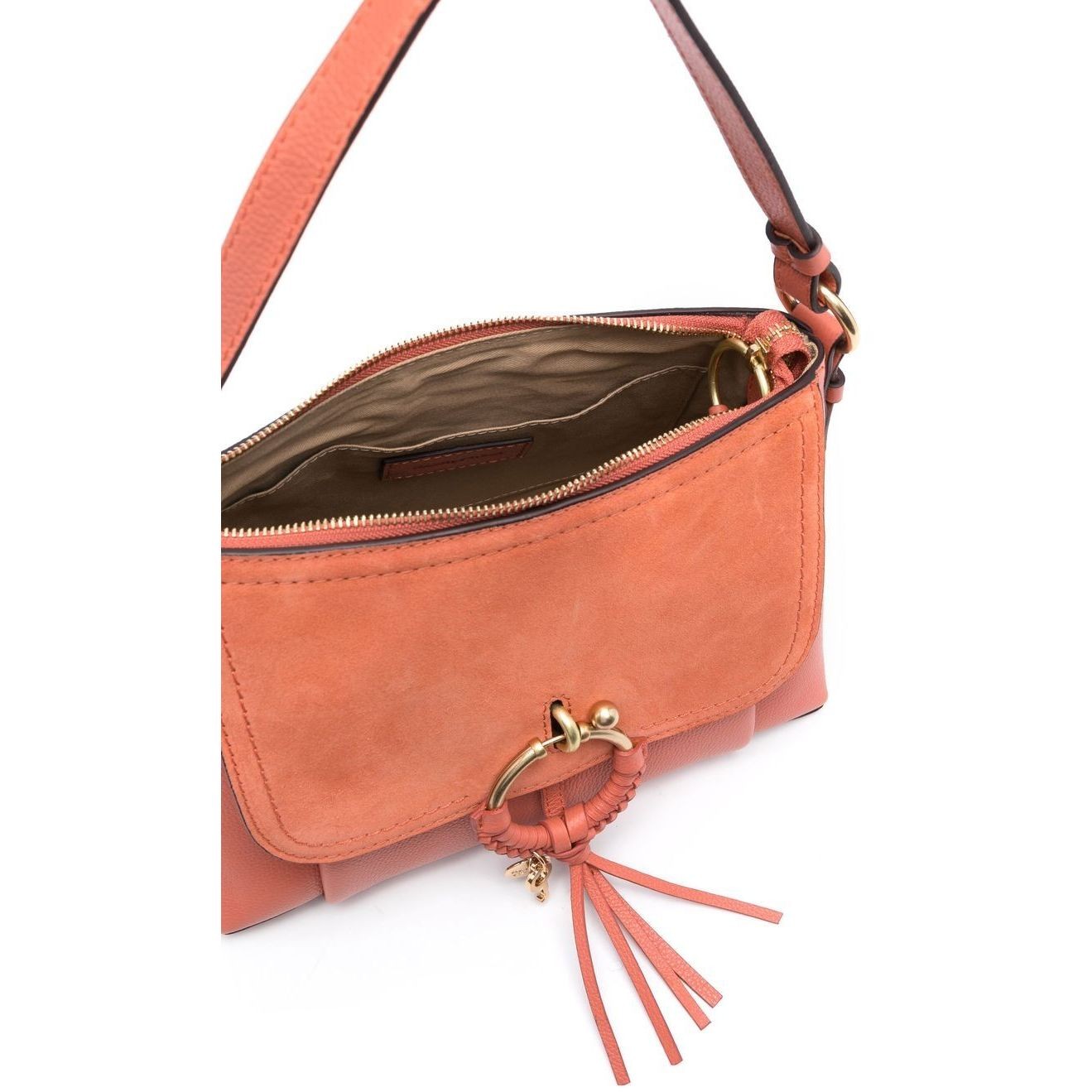 SEE BY CHLOE Rankinė per petį moterims, Oranžinė, Joan shoulder bag 4