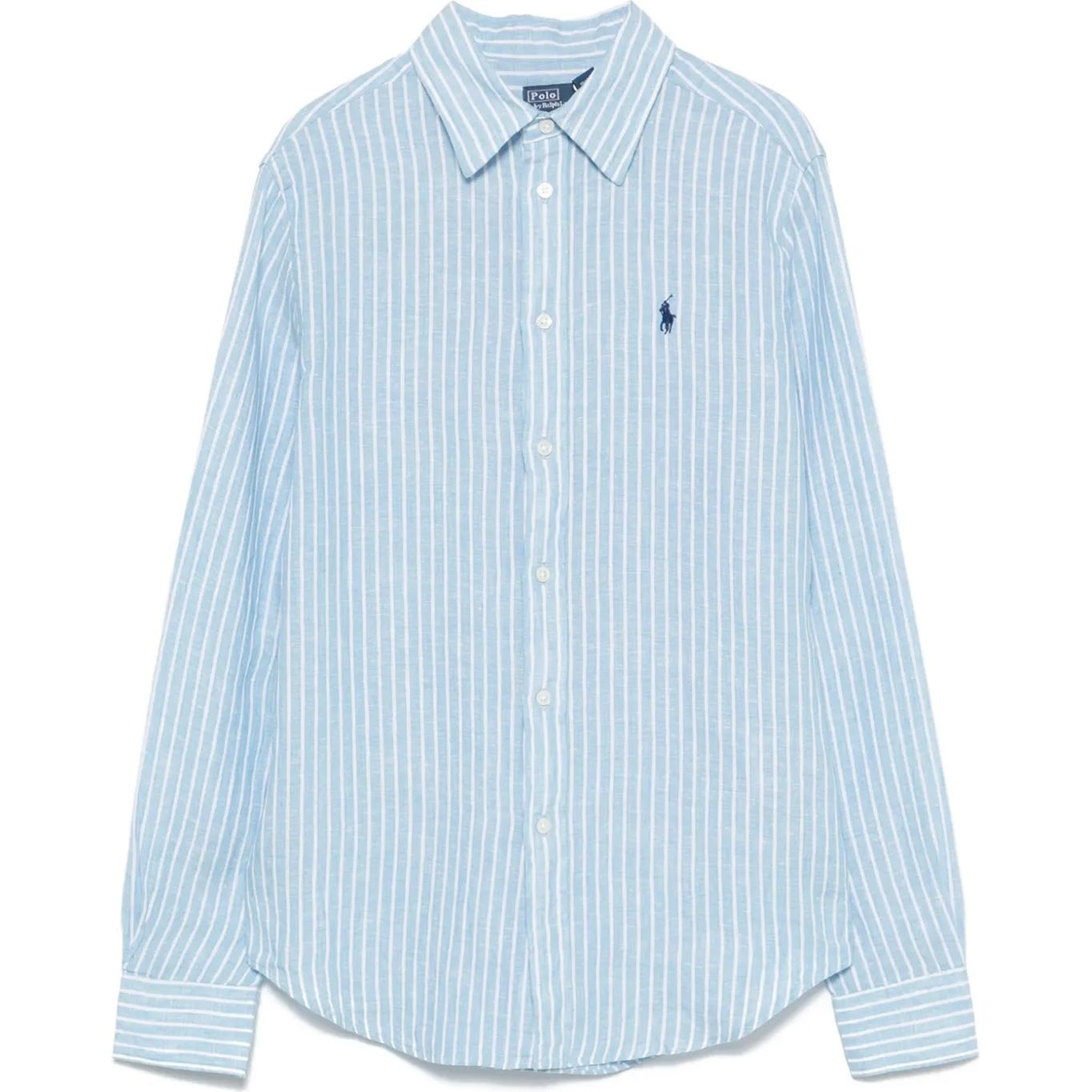 POLO RALPH LAUREN Marškiniai ilgomis rankovėmis moterims, Marga, Long sleeve-button front shirt