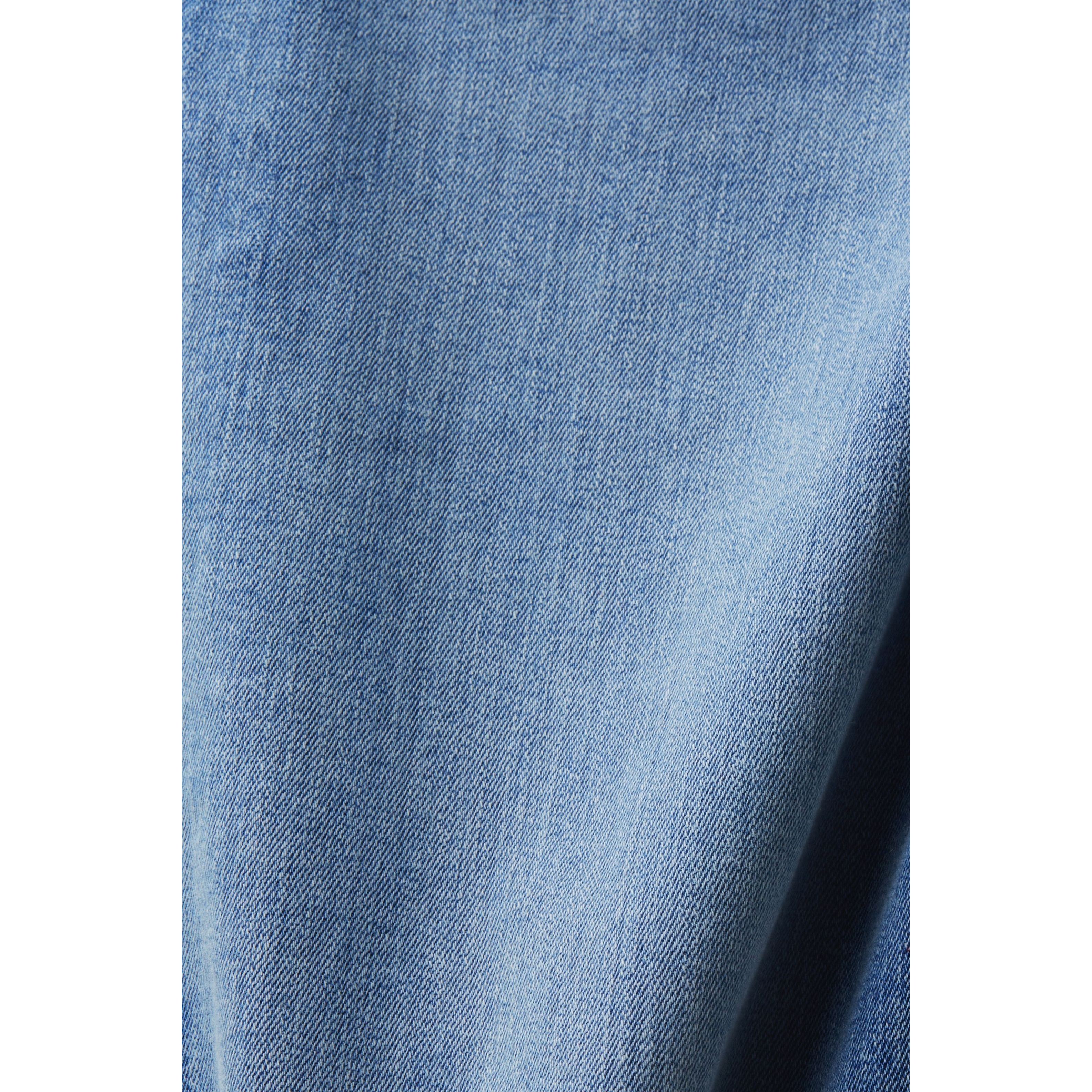 ESPRIT Trumpinti džinsai moterims, Mėlyna, Mid Bootcut Jeans 4