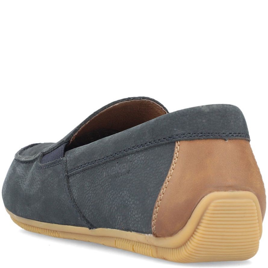 RIEKER Mokasinai vyrams, Mėlyna, MOCASINS 10