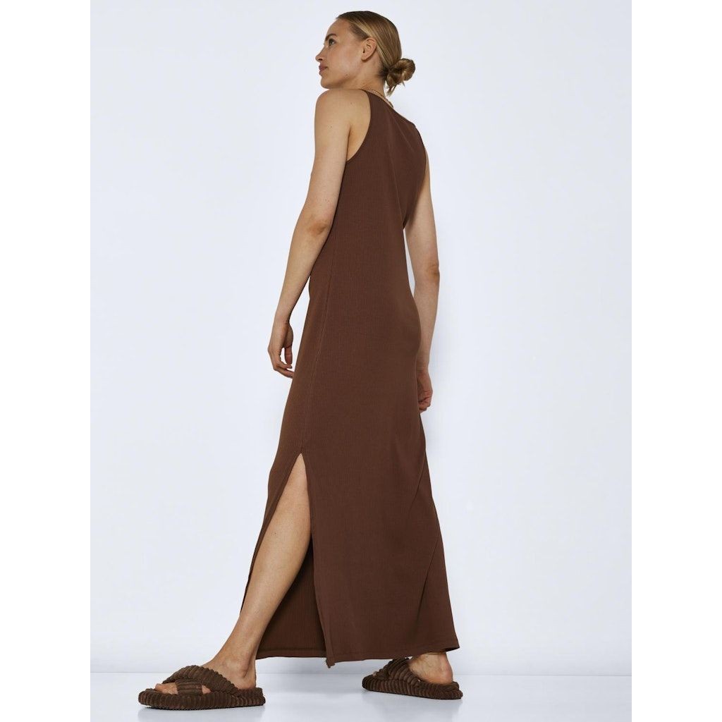 NOISY MAY Maxi suknelė moterims, Ruda, NMDRAKEY S/L HALTERNE 6
