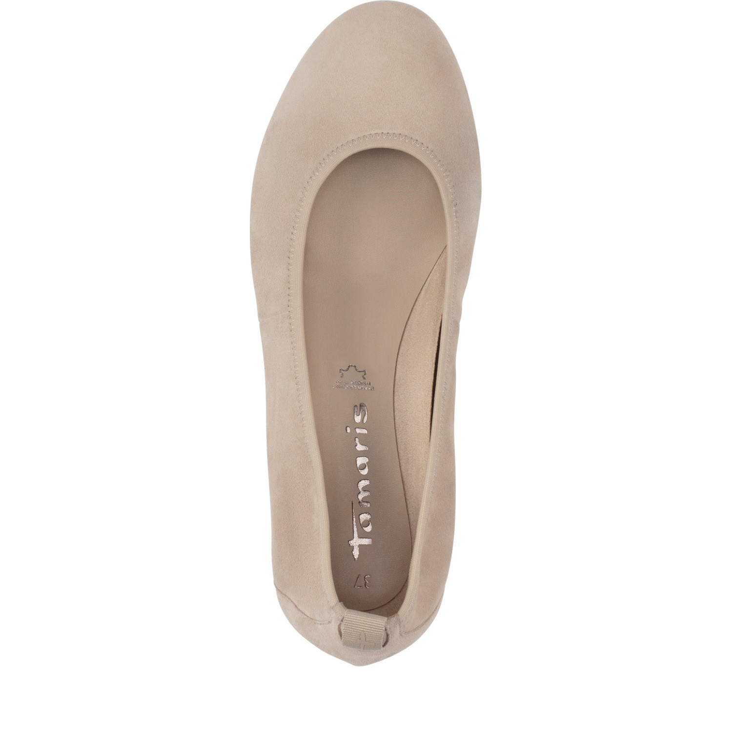 TAMARIS Balerinos moterims, Pilka, Ballerinas 5