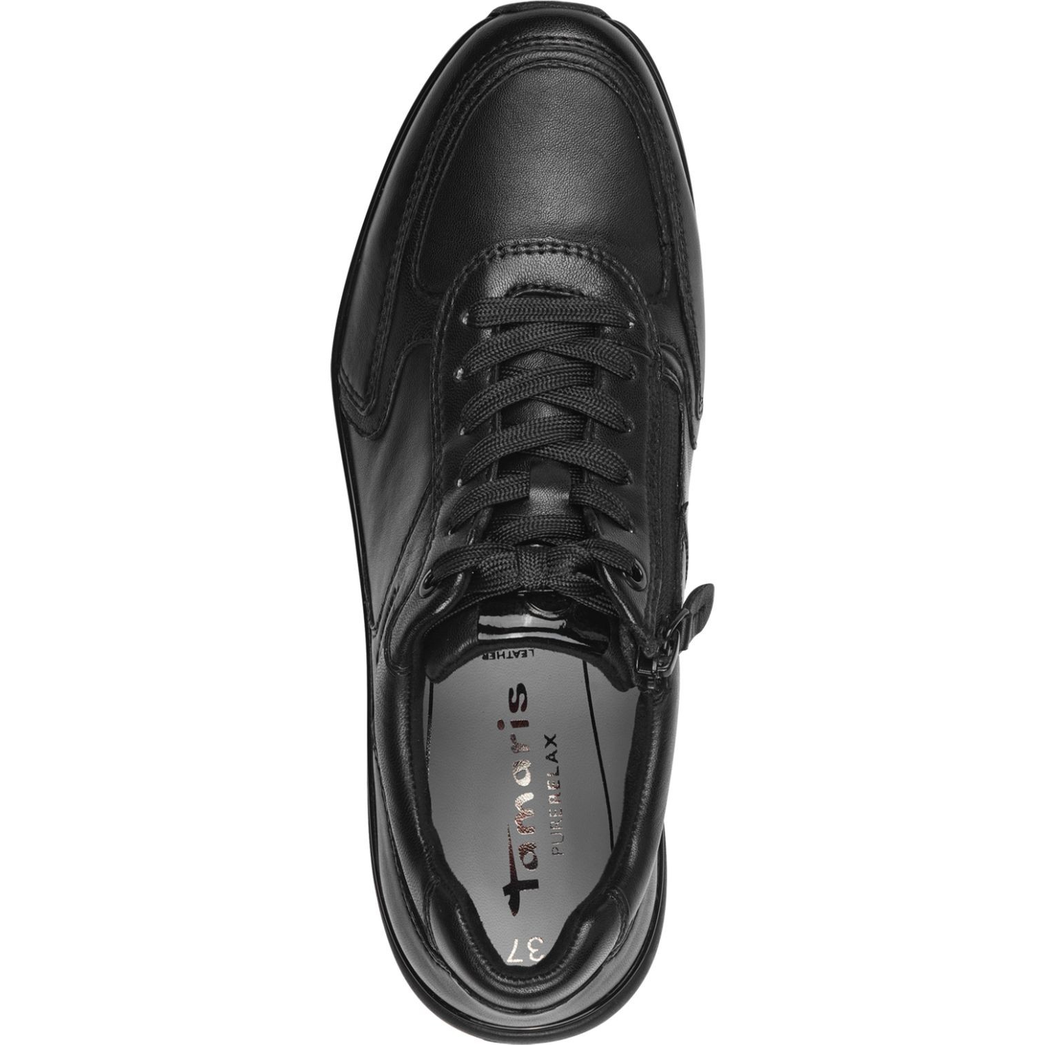 TAMARIS Laisvalaikio bateliai moterims, Juoda, Sneaker low 4