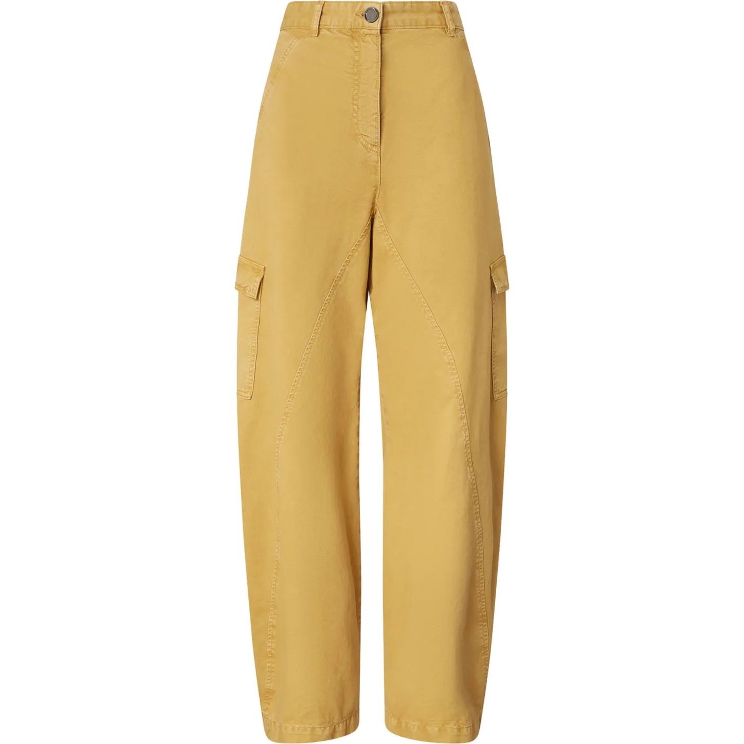 PINKO Kelnės moterims, Geltona, Cargo trousers 1