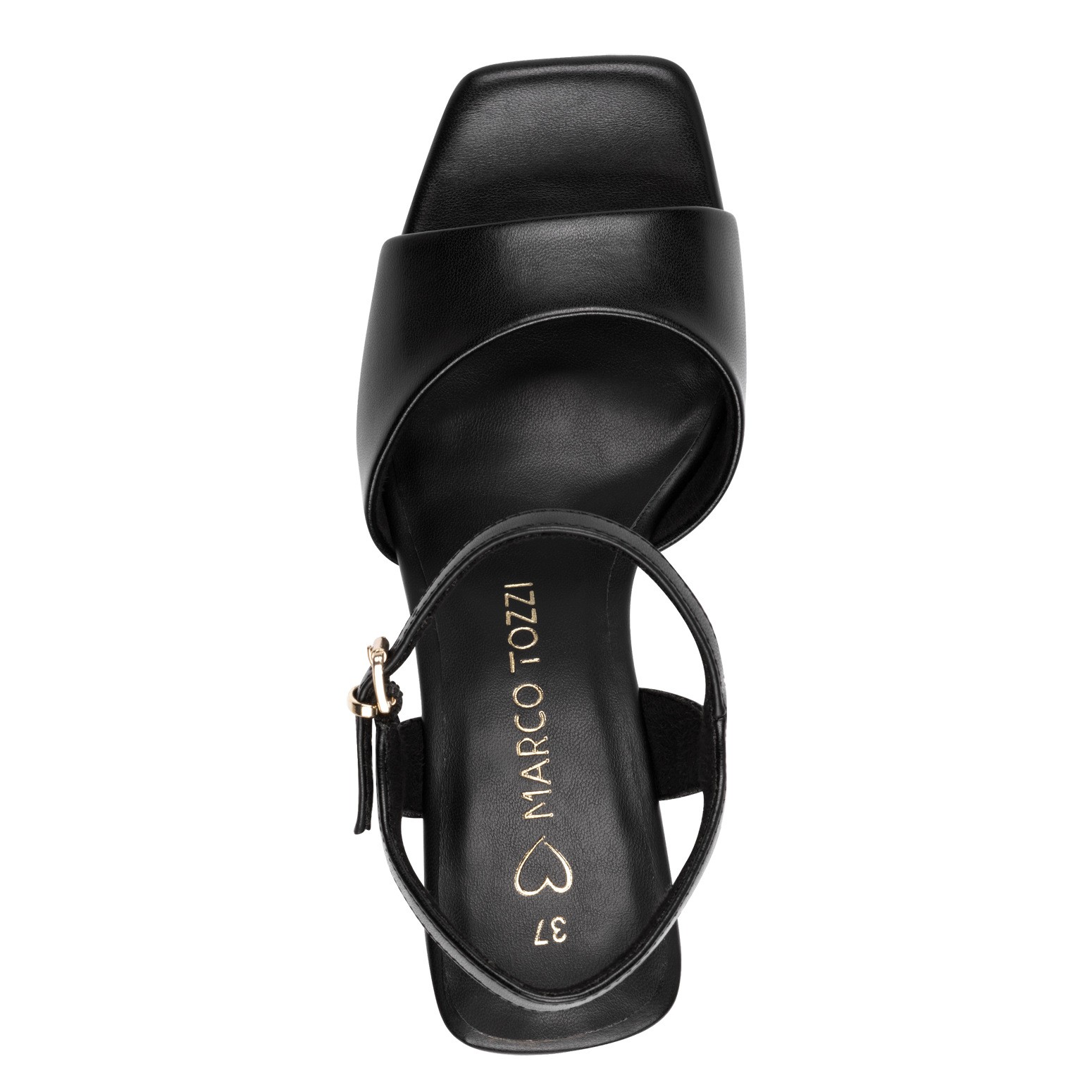 MARCO TOZZI Basutės moterims, Juoda, NAVI 4