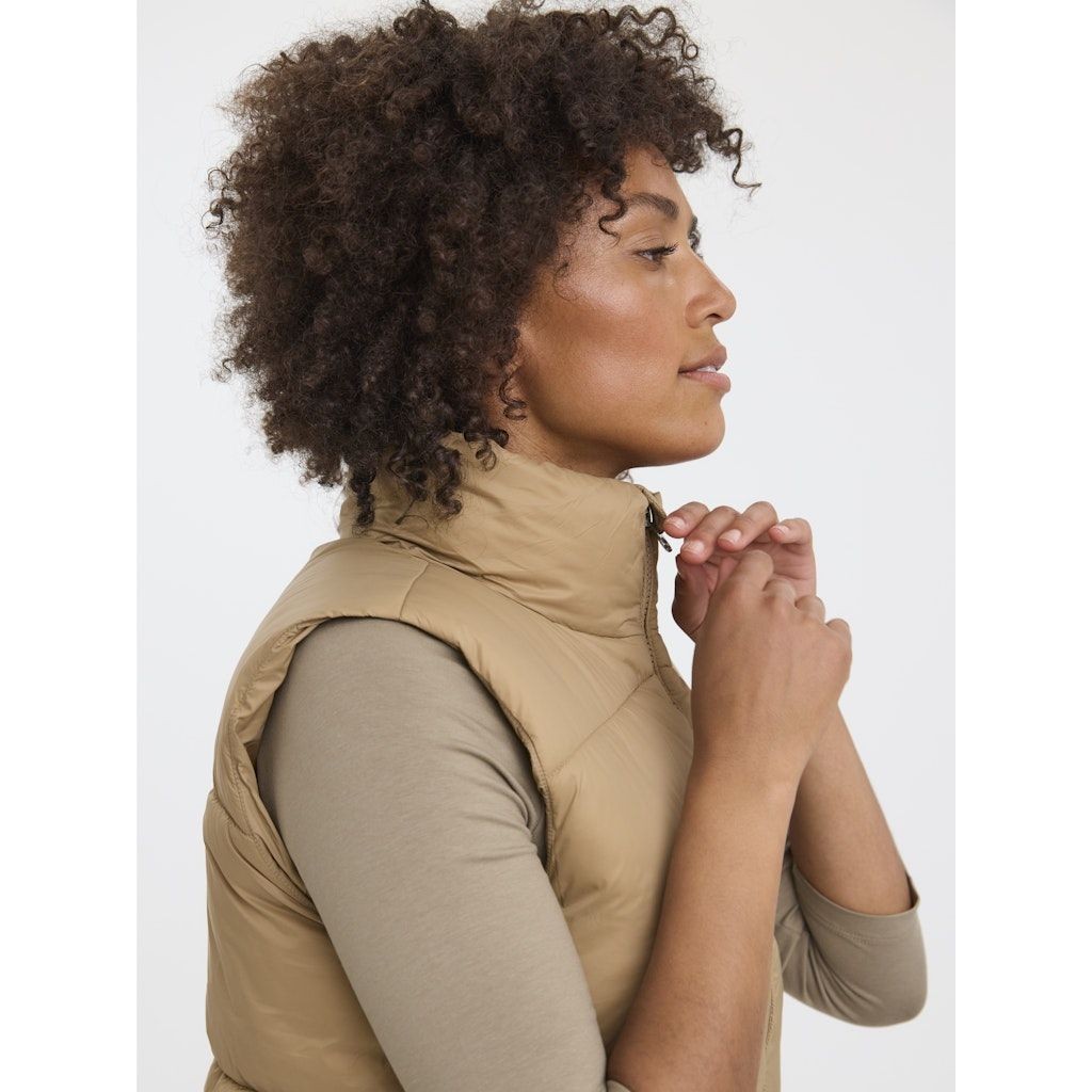 VERO MODA Paltas moterims, Ruda, VMUPPSALA 3-4 WAISTCO 6