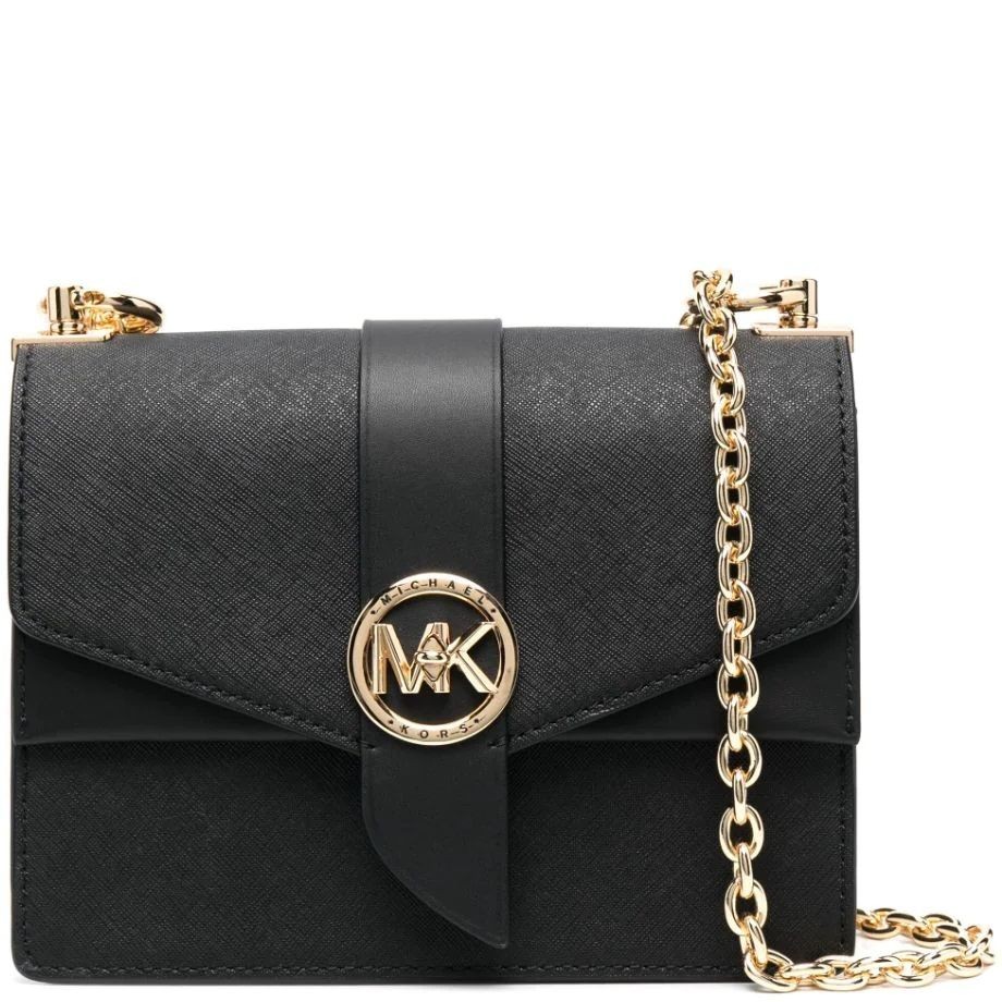 MICHAEL KORS Rankinė per petį moterims, Juoda, Greenwich crossbody bag 1