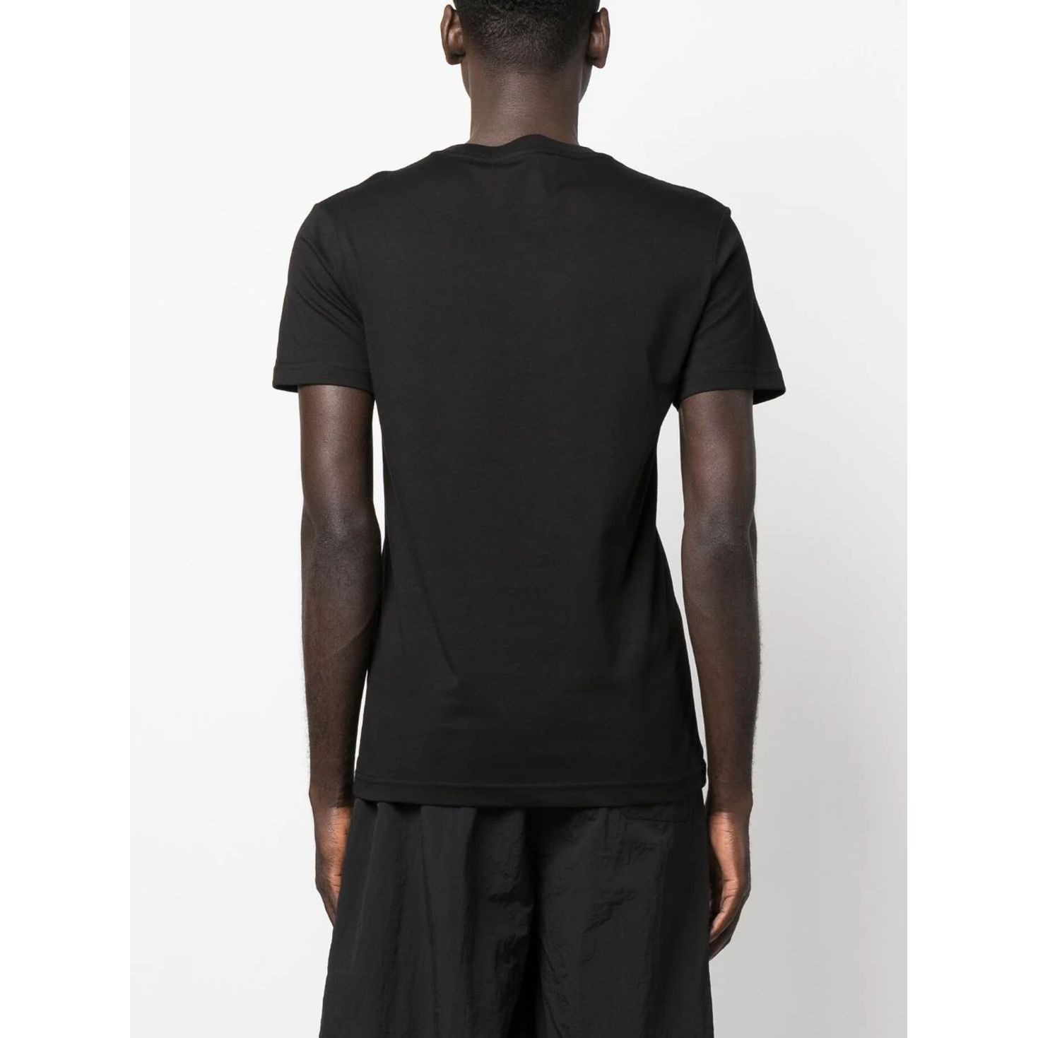 VERSACE JEANS CUTURE Marškinėliai trump. rankovėmis vyrams, Juoda, T-shirt 4