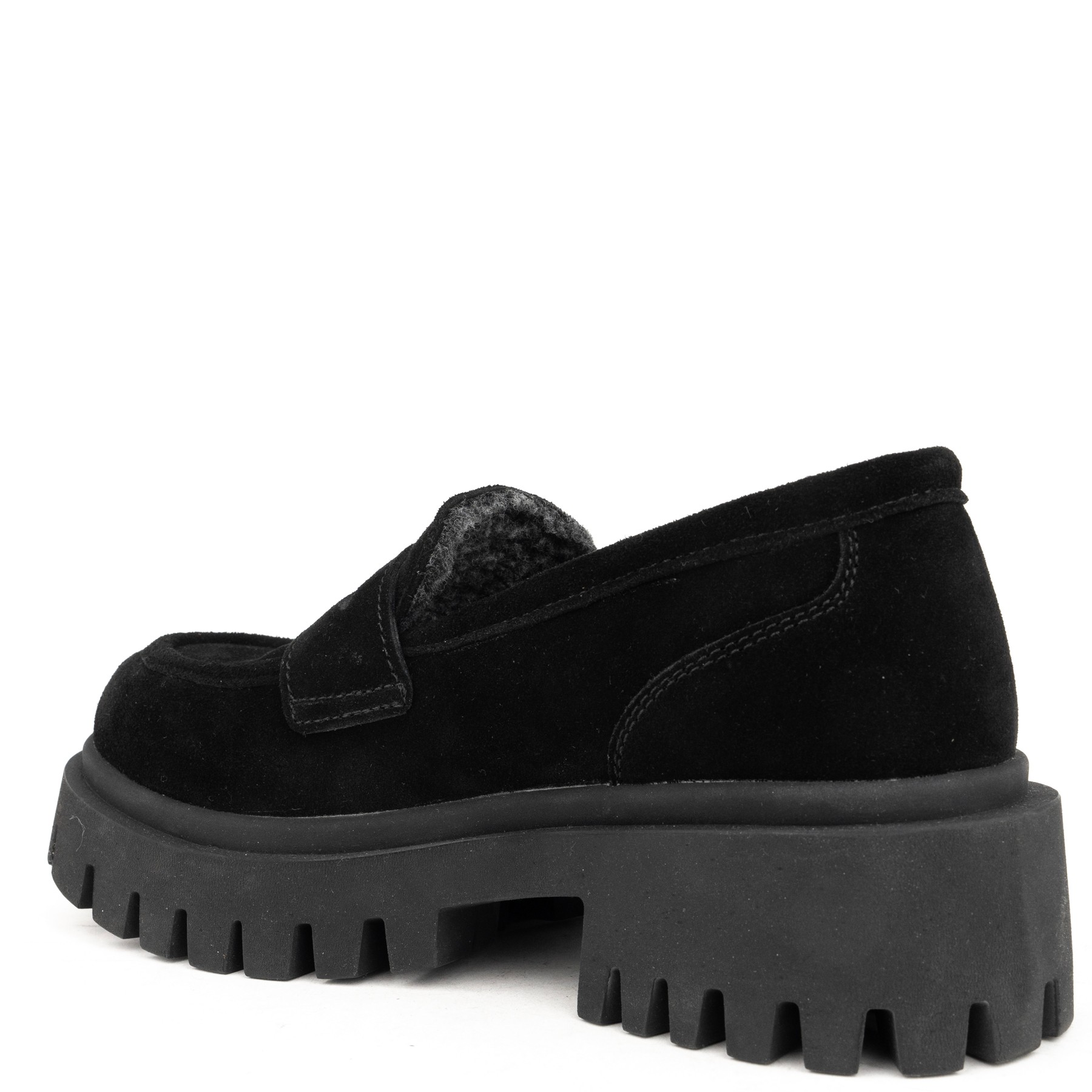 LA CONTE Loaferiai moterims, Juoda, Loafers 3