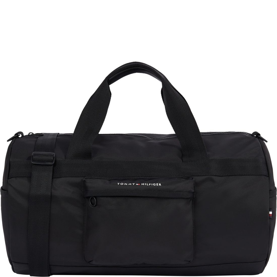 TOMMY HILFIGER Rankinė, krepšys vyrams, Juoda, Skyline duffle 1