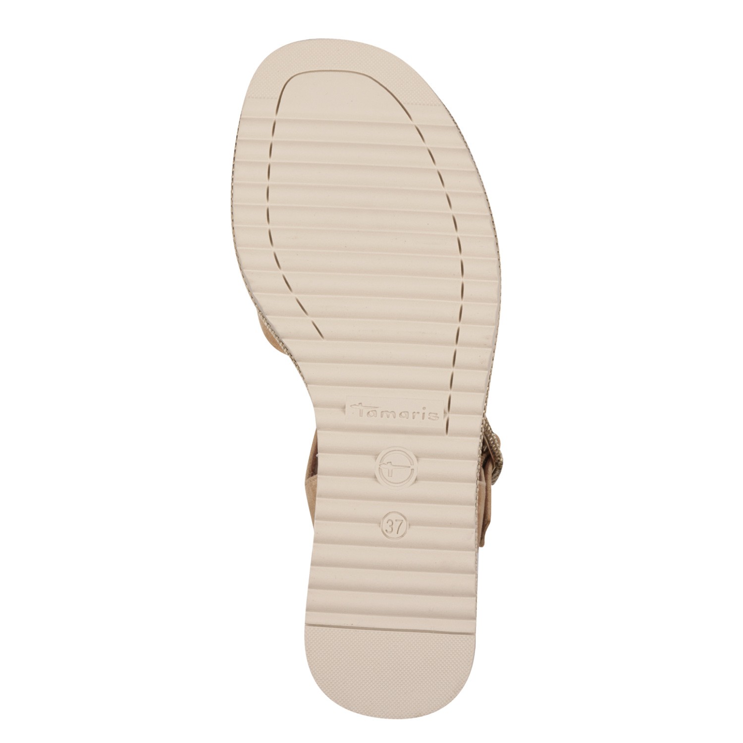 TAMARIS Basutės moterims, Smėlio, Sandals 4