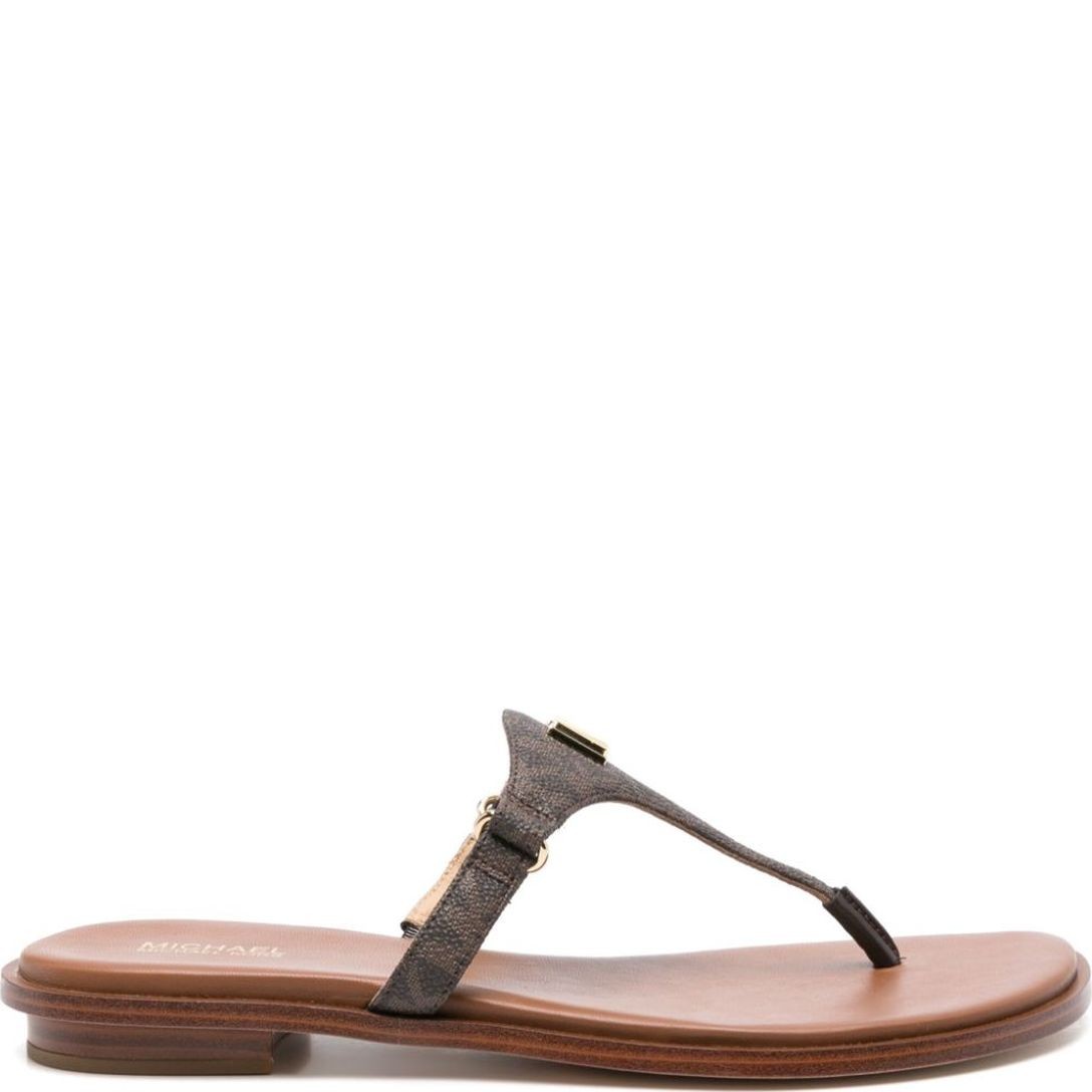 MICHAEL KORS Basutės moterims, Ruda, Jillian thong 1