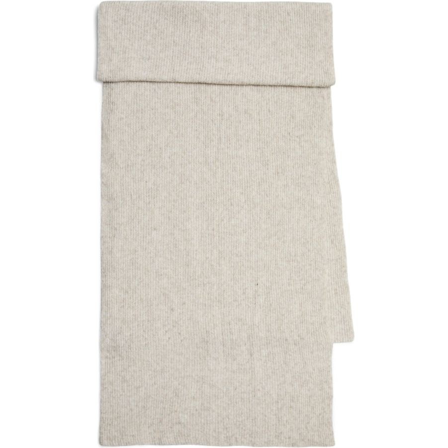 PIECES Šalikas moterims, Balta, Moella scarf 1