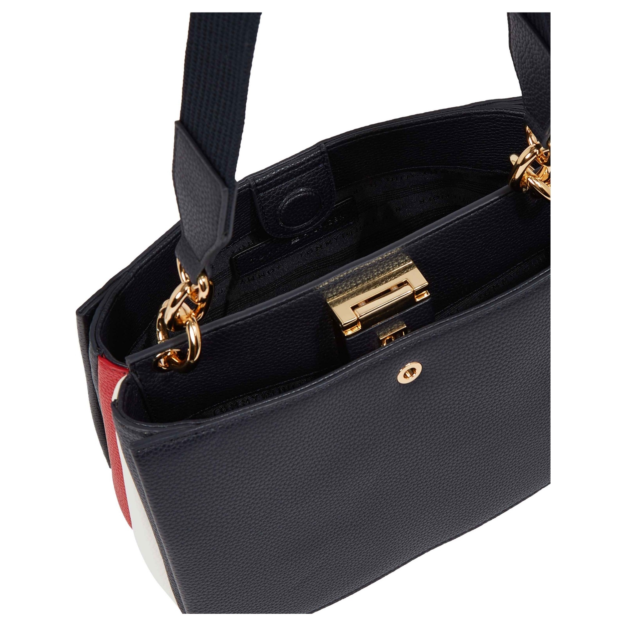 TOMMY HILFIGER Rankinė moterims, Mėlyna, TH her med satchel corp 3