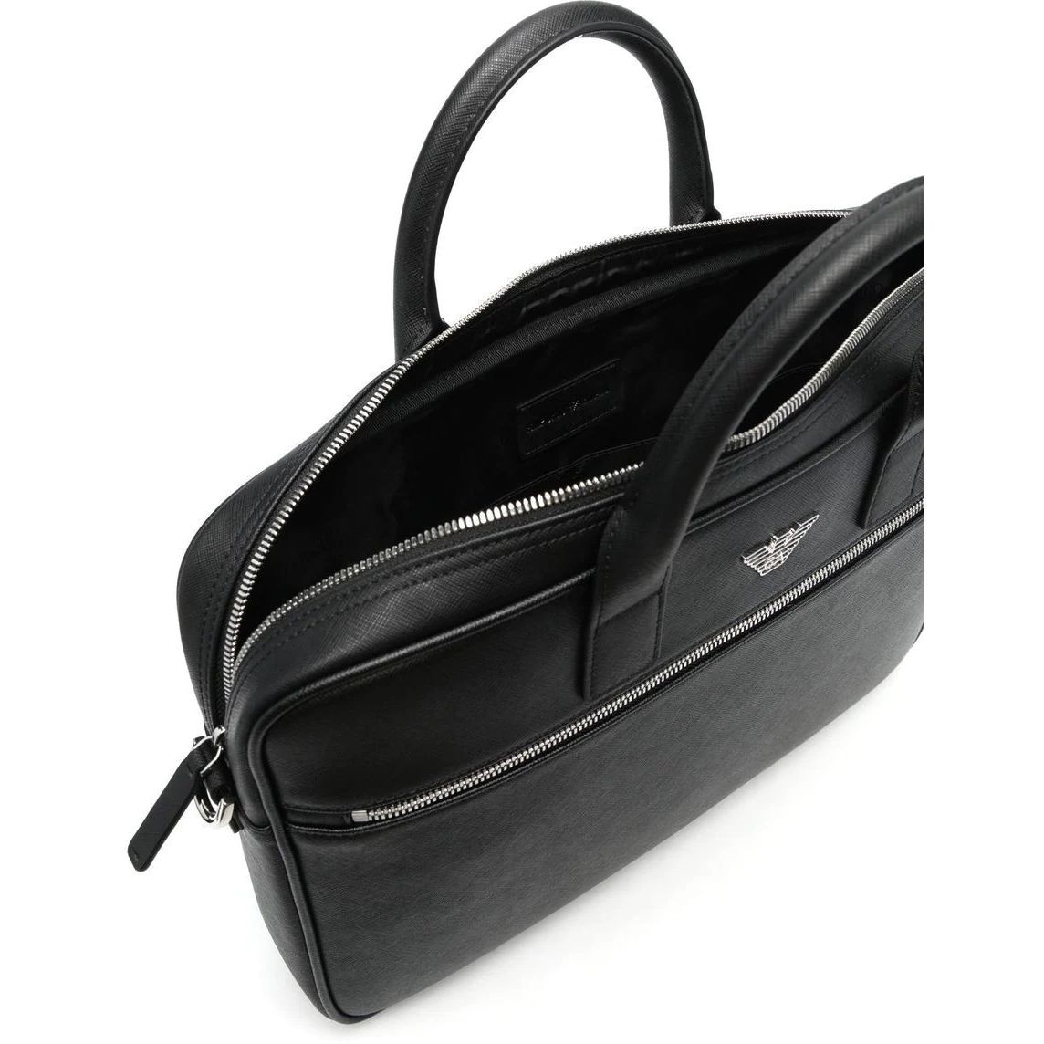 EMPORIO ARMANI Dėklas kompiuteriui vyrams, Juoda, Briefcase bag 4